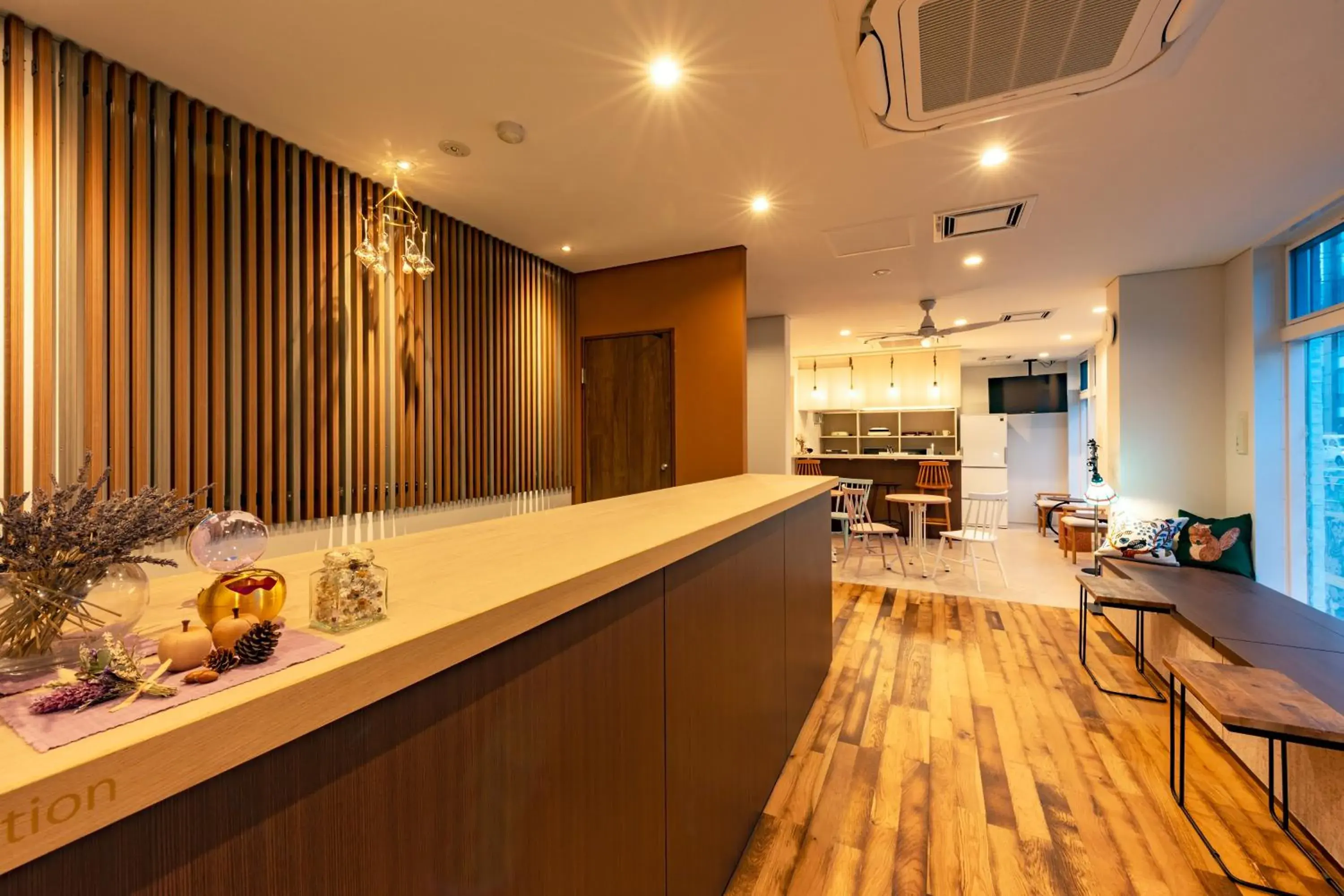 Lobby or reception in plat hostel keikyu sapporo sky Lobby or reception in plat hostel keikyu sapporo sky