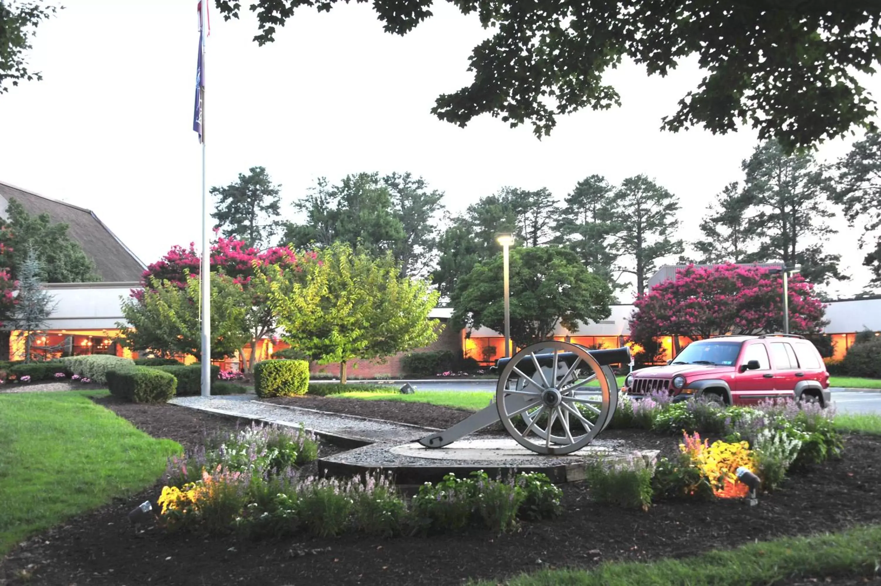 Area and facilities, Garden in Fort Magruder Historic Williamsburg, Trademark by Wyndham