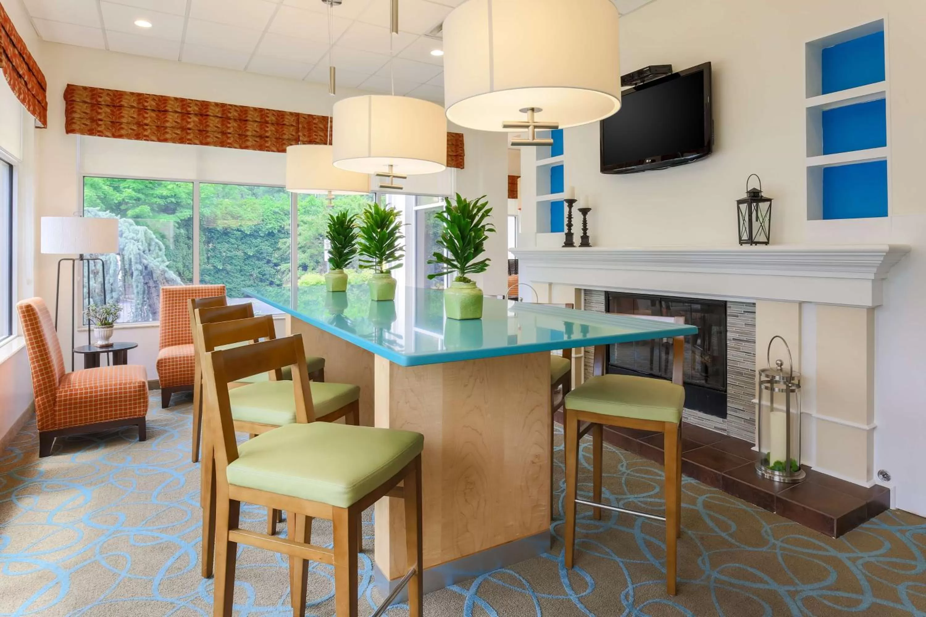 Lobby or reception in Hilton Garden Inn Nanuet