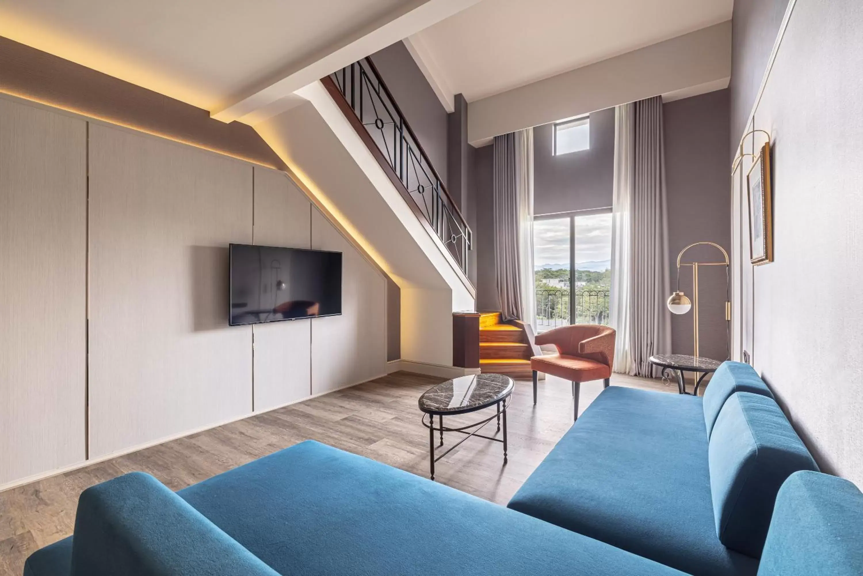 Living room, Seating Area in Lakeshore Hotel Hsinchu