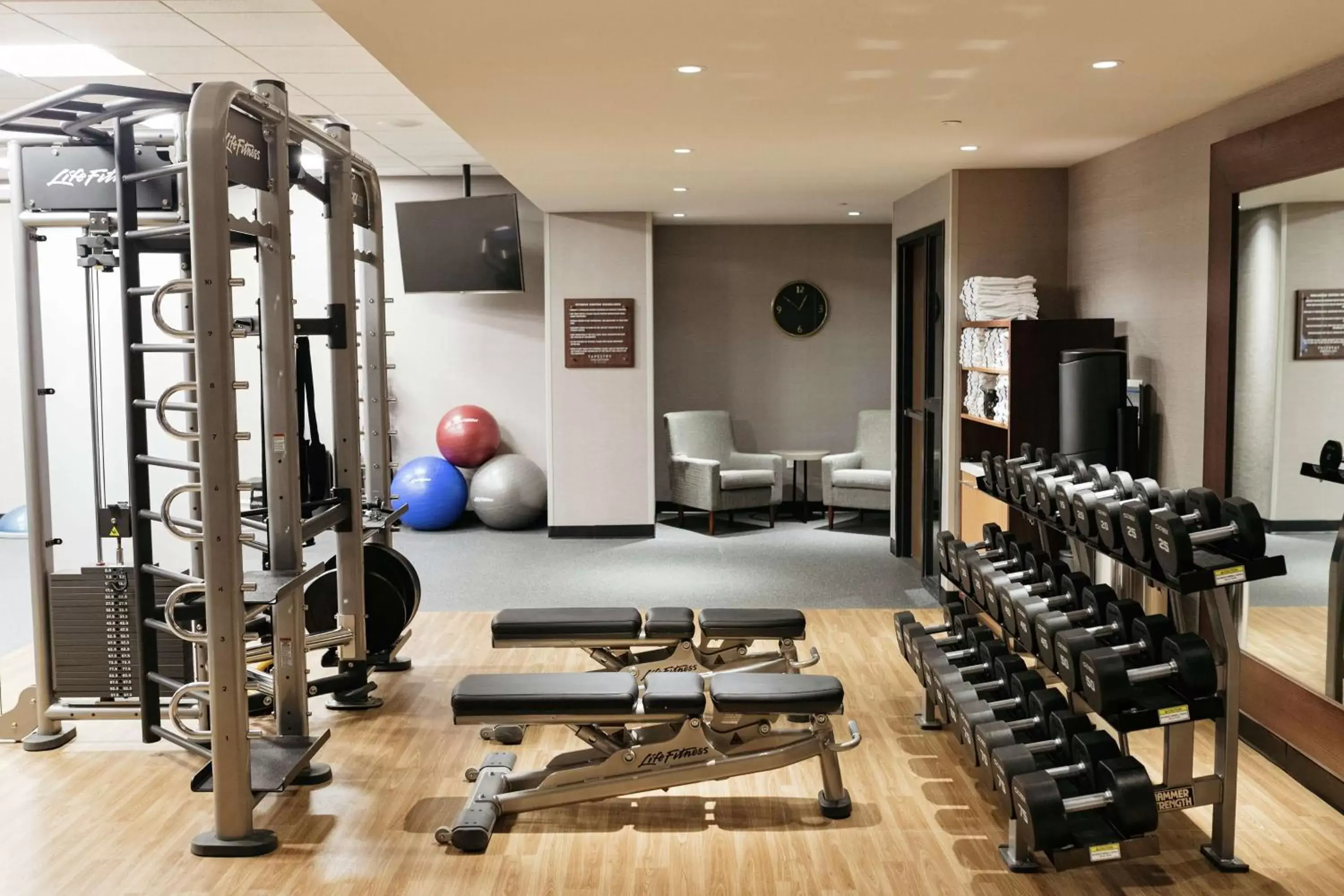 Fitness centre/facilities, Fitness Center/Facilities in Revel Hotel, Tapestry Collection By Hilton