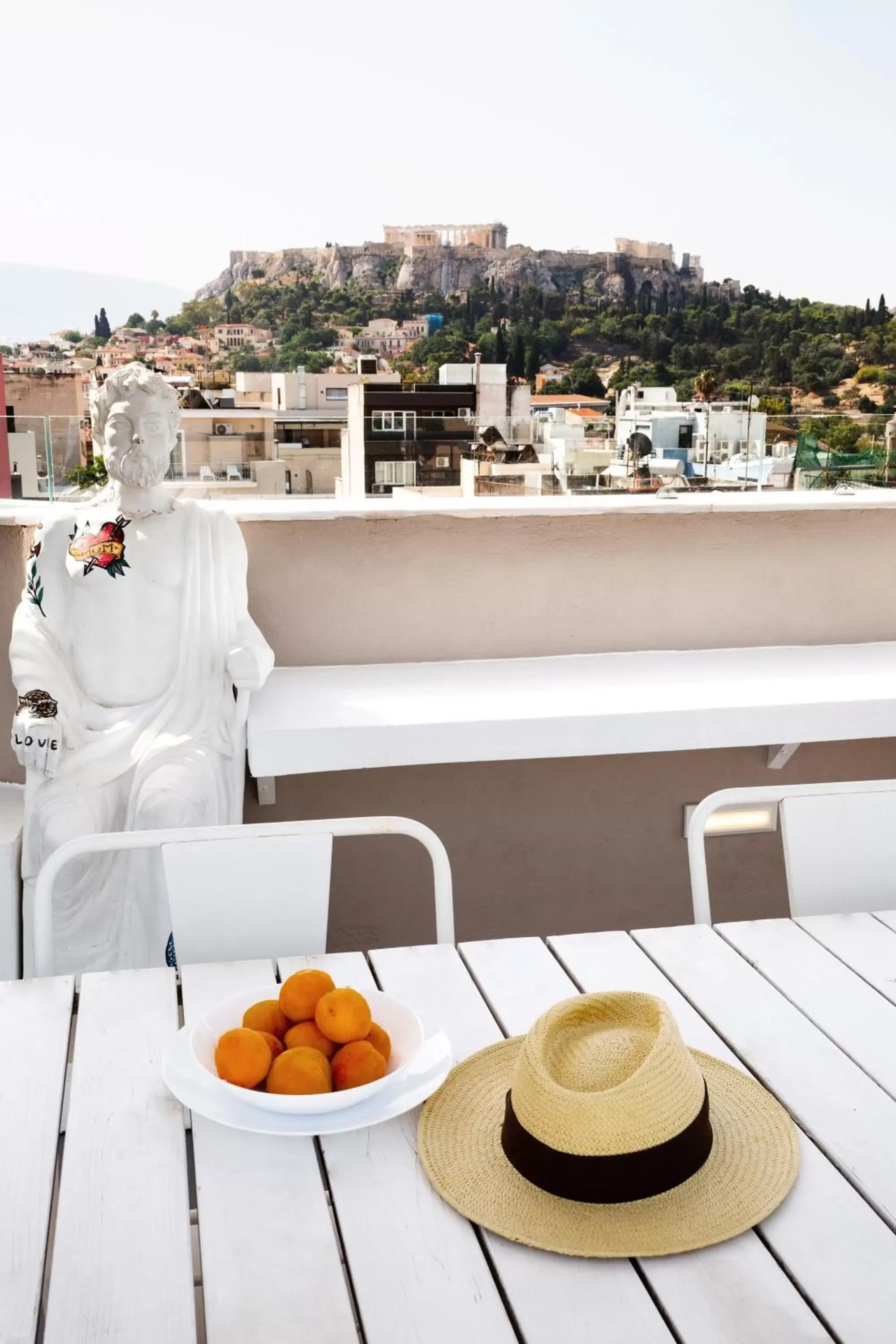 Balcony/Terrace in Downtown Athens Lofts - The Acropolis Observatory