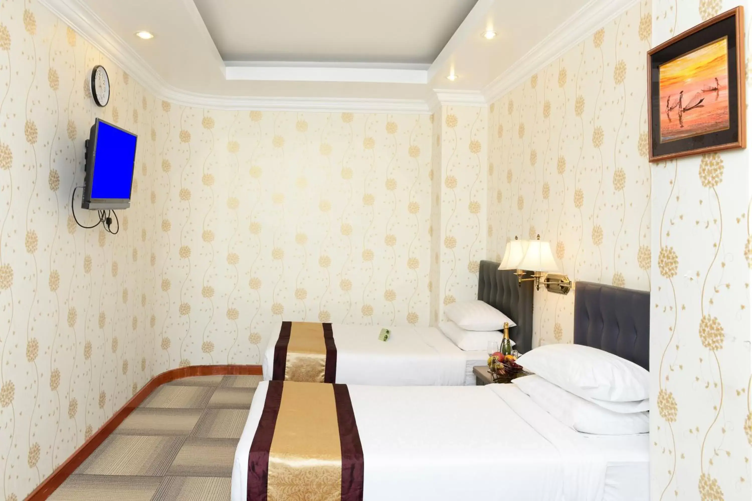 Superior Double or Twin Room without Window in Hotel Grand United - Ahlone Branch