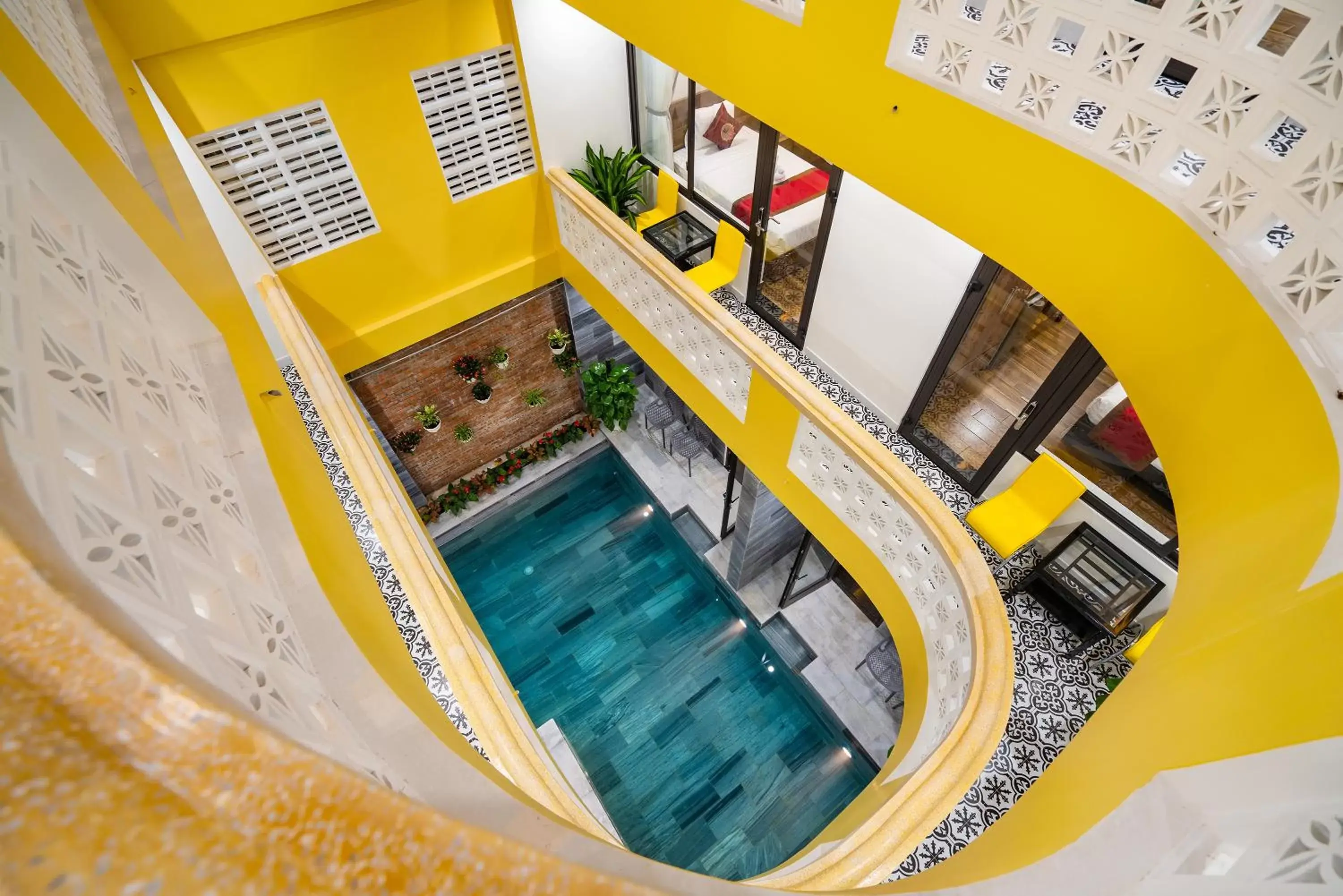 Pool view in The Lit Villa Hoi An Pool view in The Lit Villa Hoi An