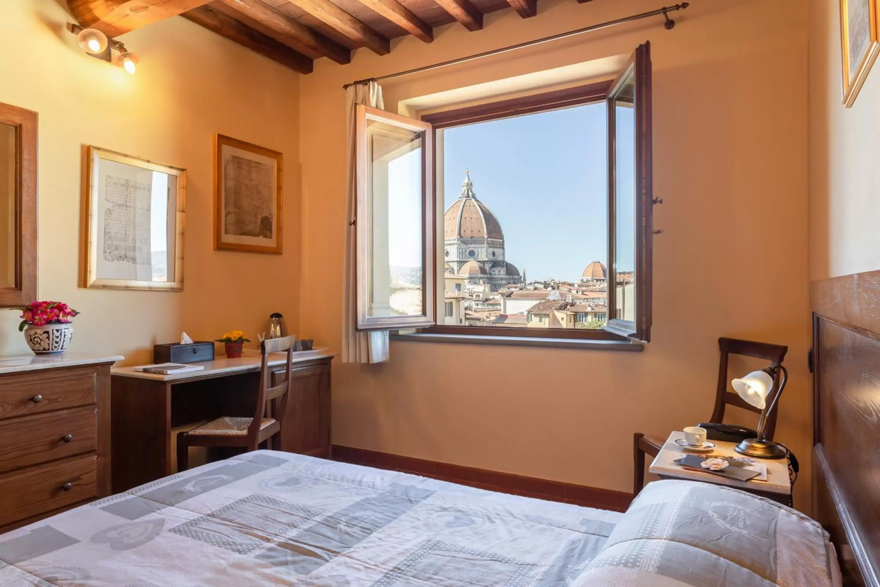 Double or Twin Room with City View in Palazzo Graziani