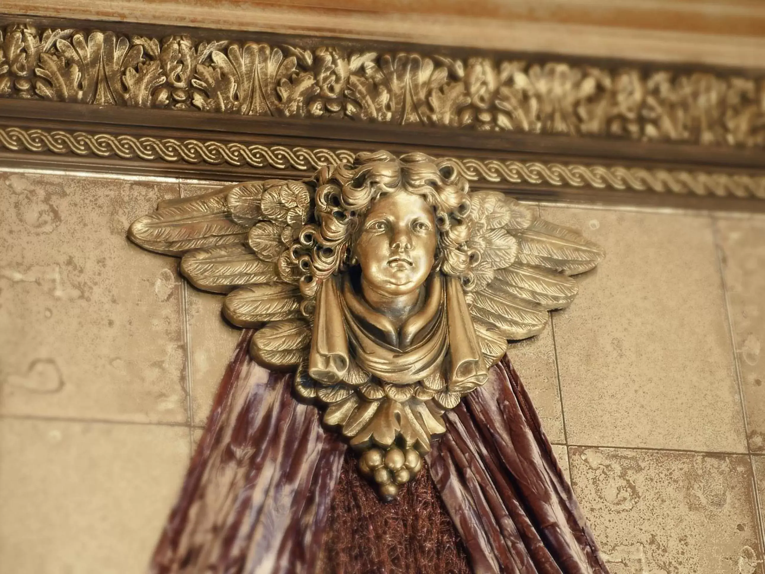 Decorative detail in Antica Dimora Delle Cinque Lune