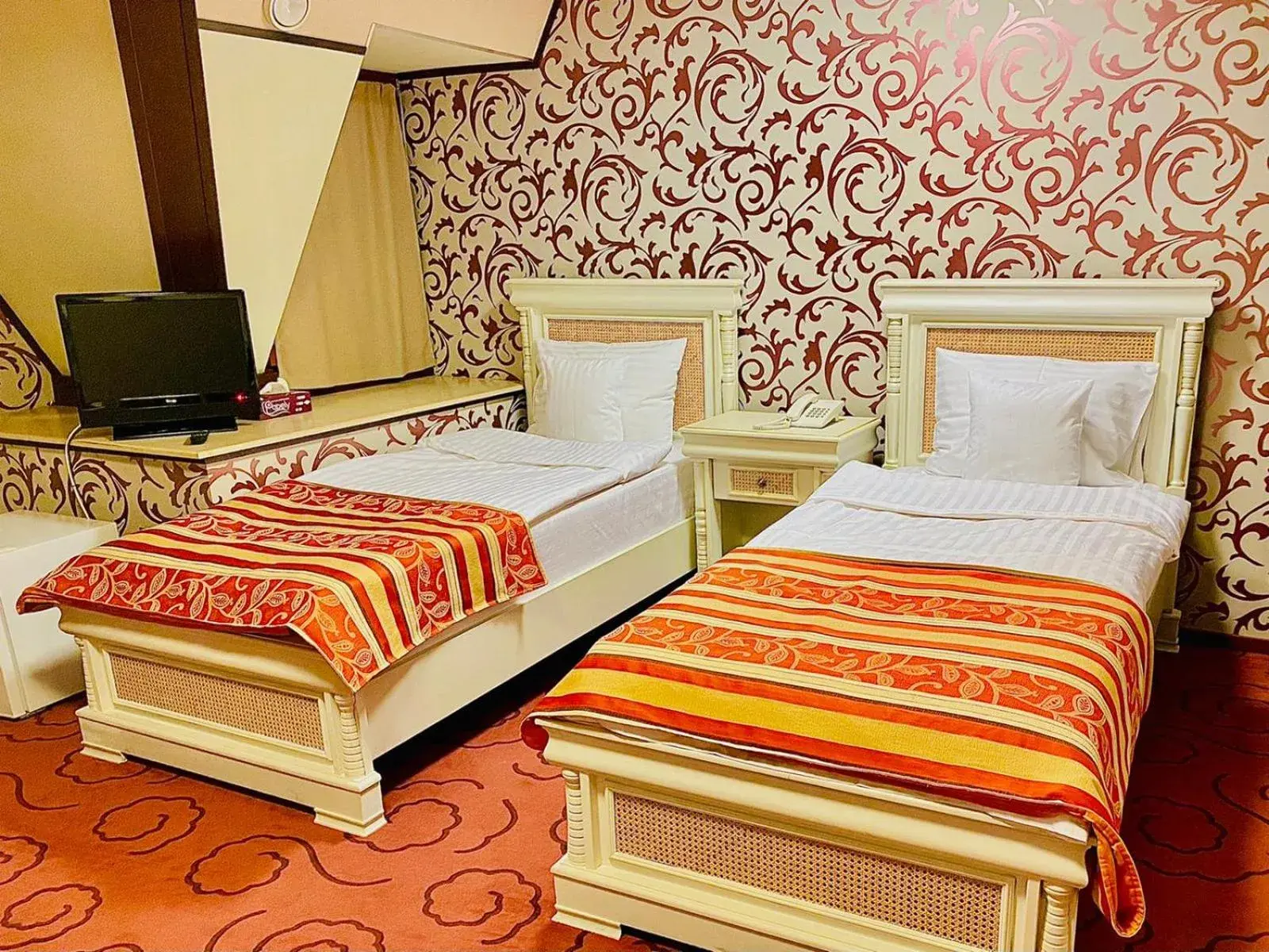 Bed in Levoslav House Hotel