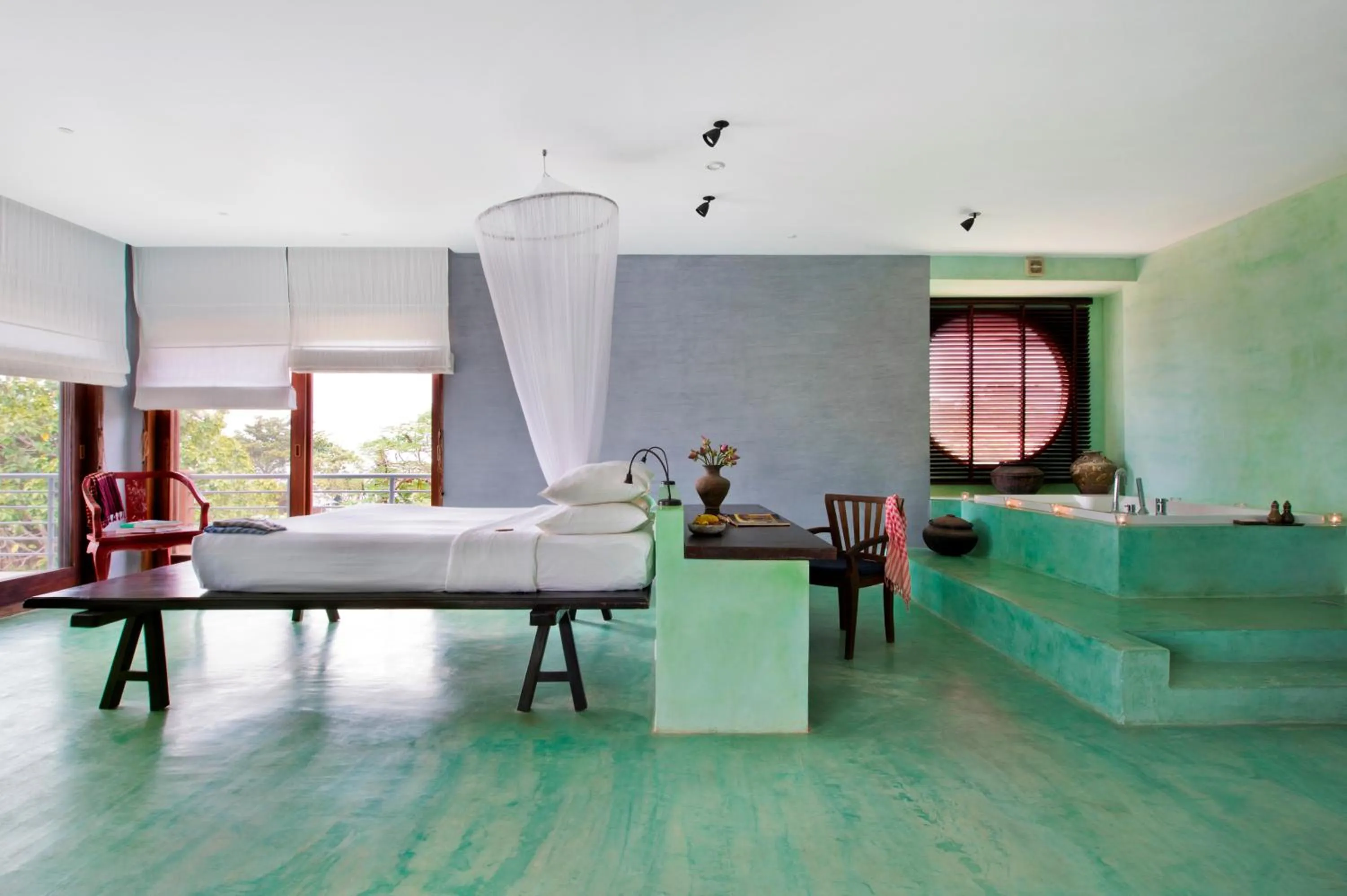 Bedroom, Bed in Knai Bang Chatt Resort