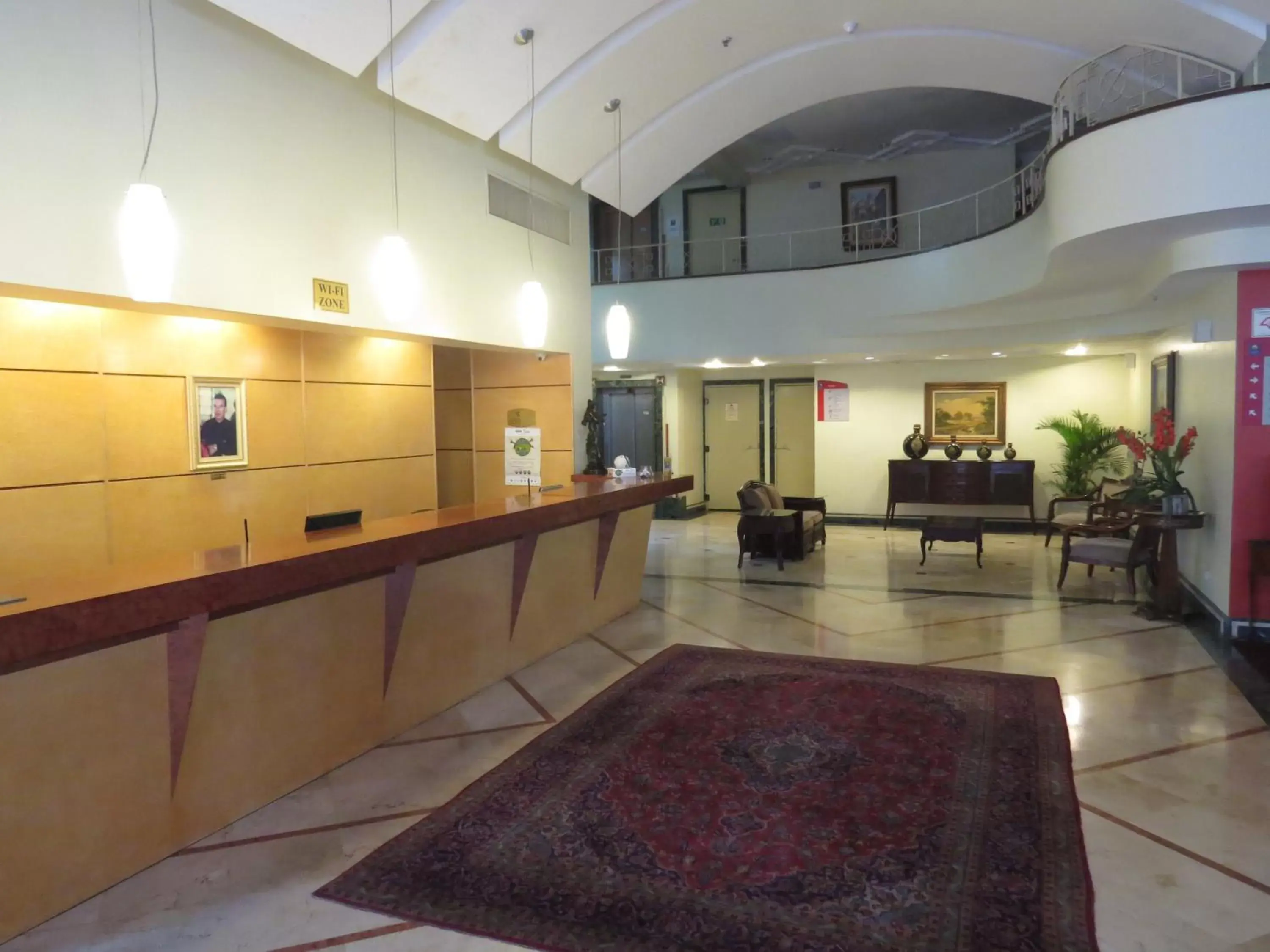 Lobby or reception in Carlton Plaza São José dos Campos Lobby or reception in Carlton Plaza São José dos Campos