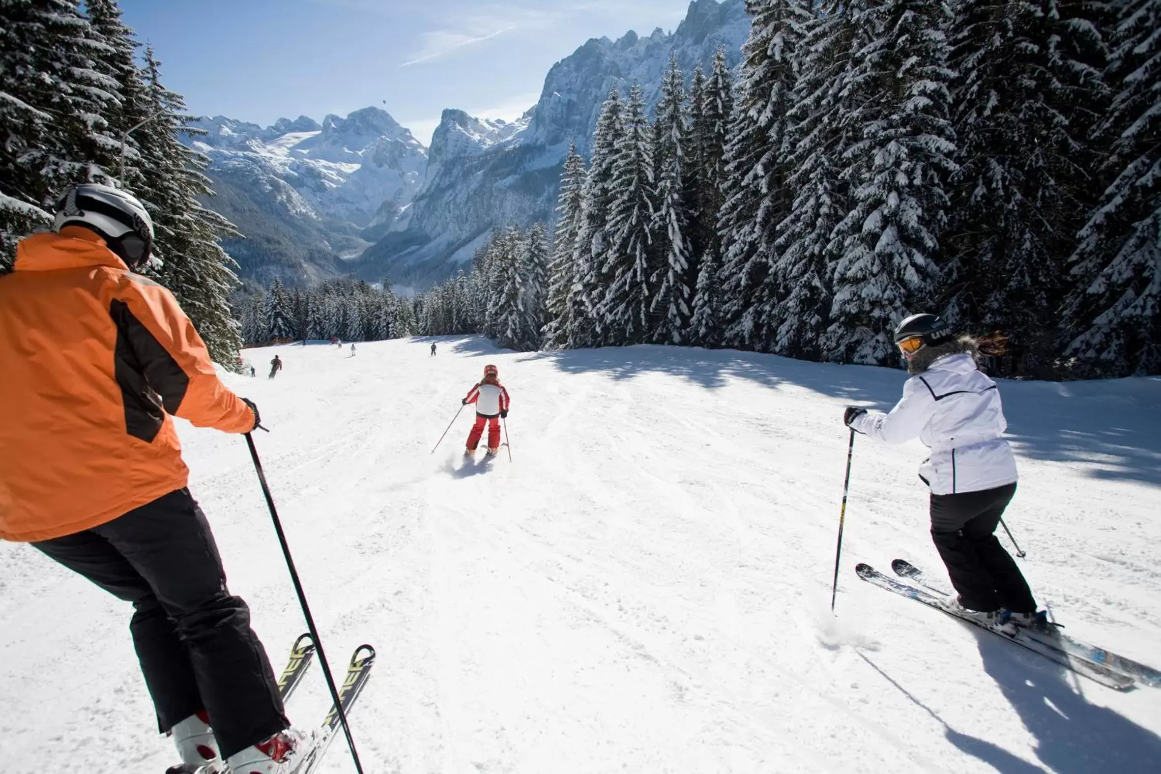 Skiing, Winter in Wohlfühlhotel Goiserer Mühle