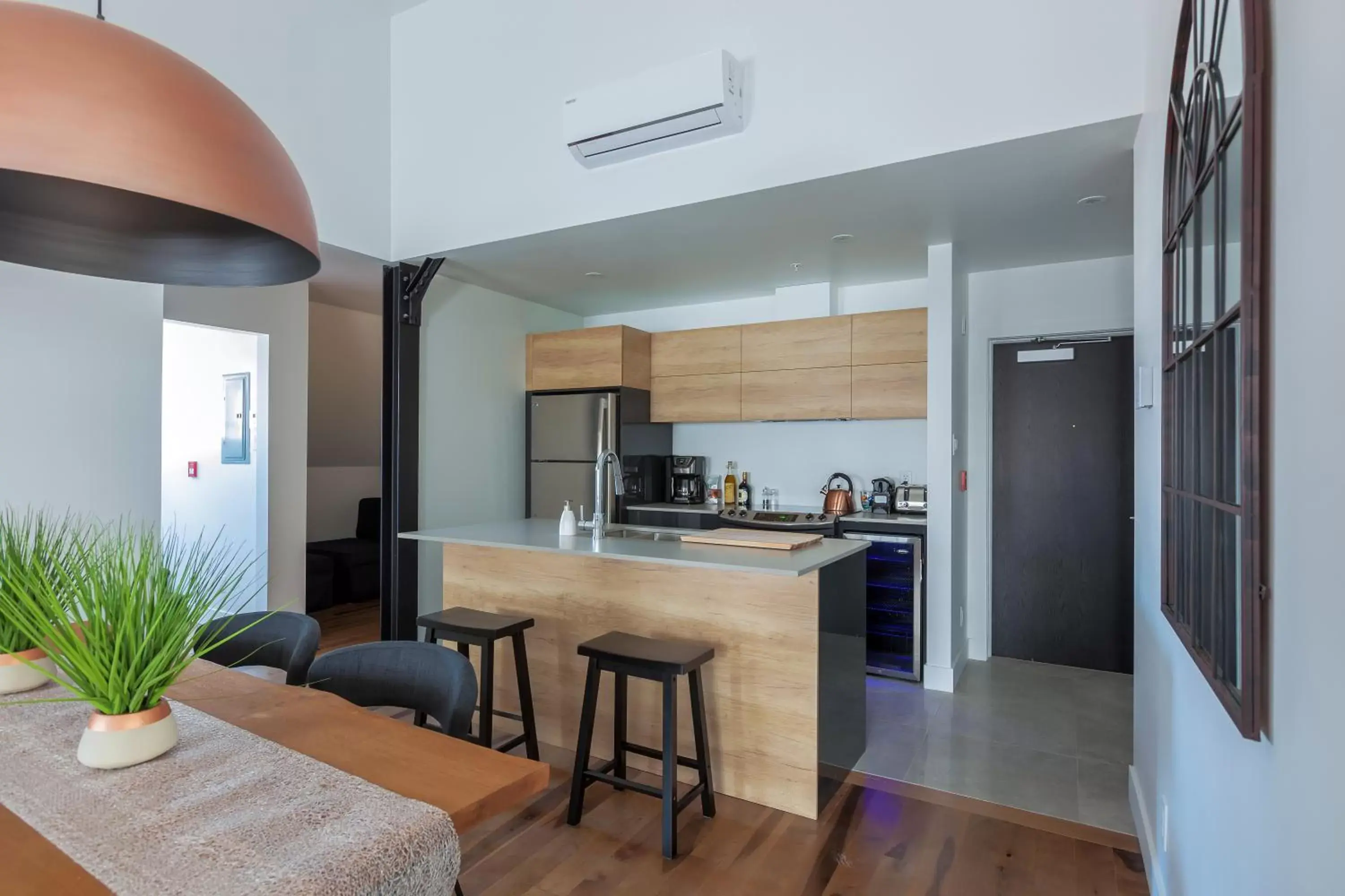 Kitchen/Kitchenette in Les Lofts Ste-Anne