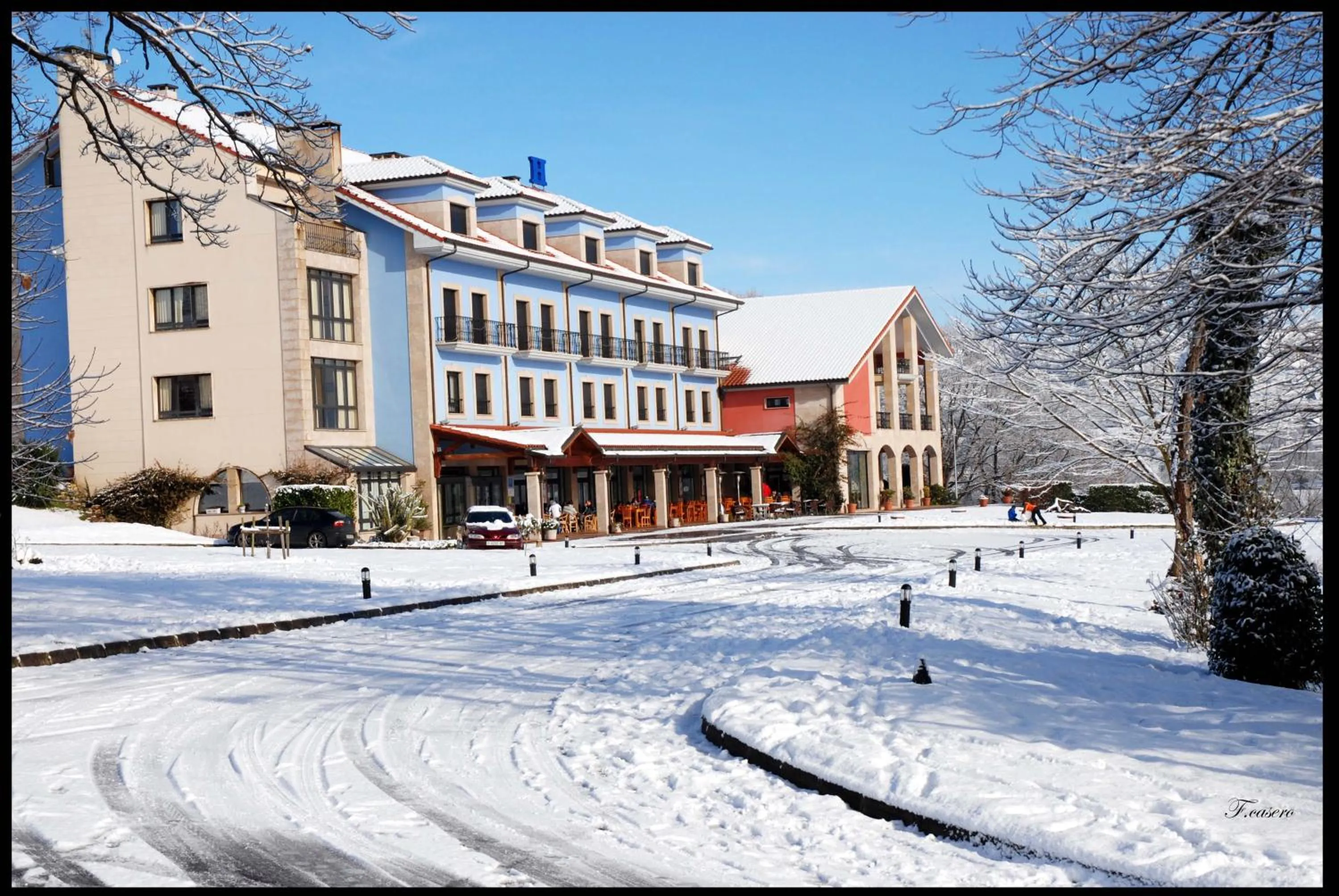 Property building in Hotel Cristina