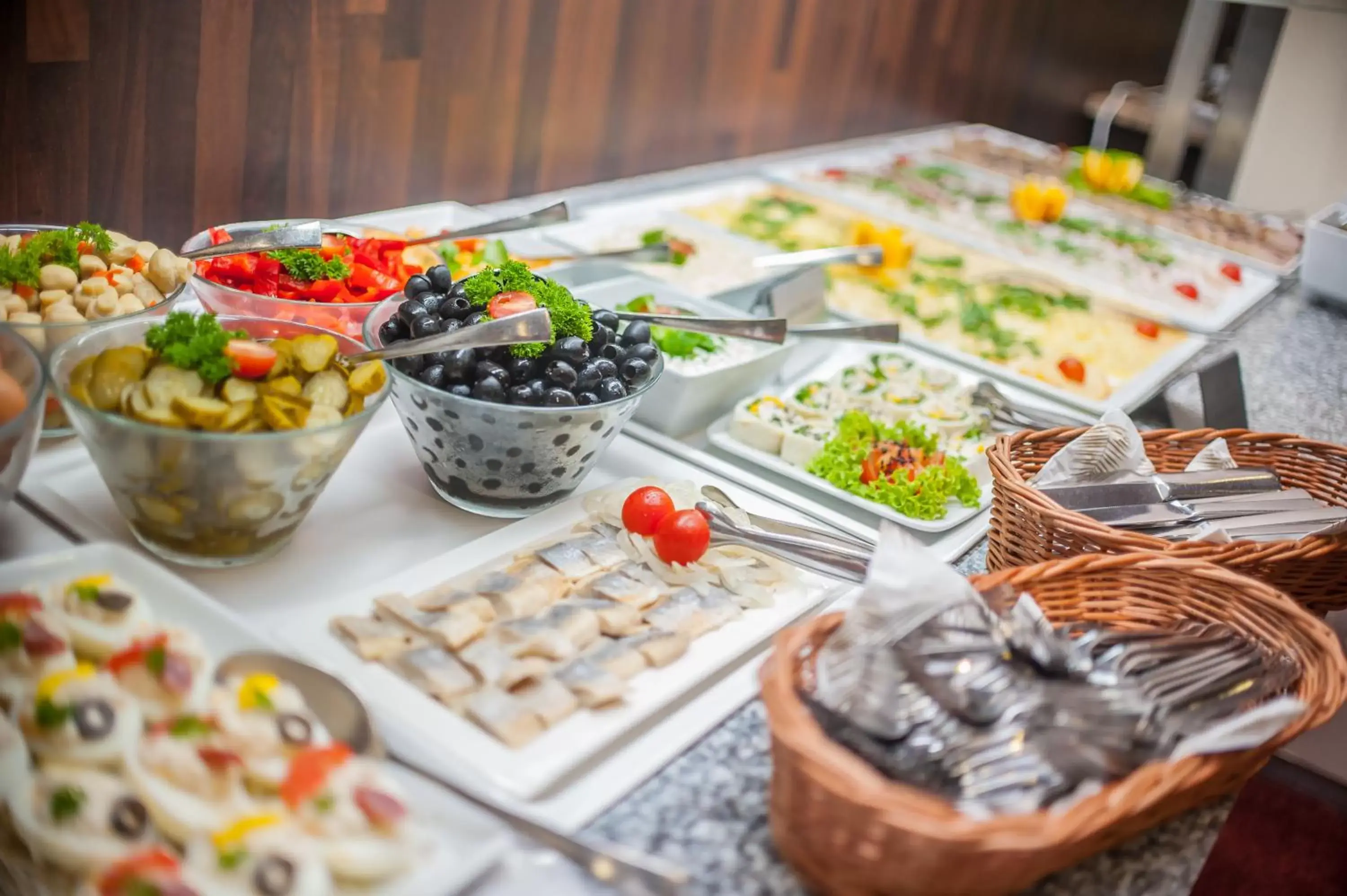 Buffet breakfast, Food in Premier Kraków Hotel