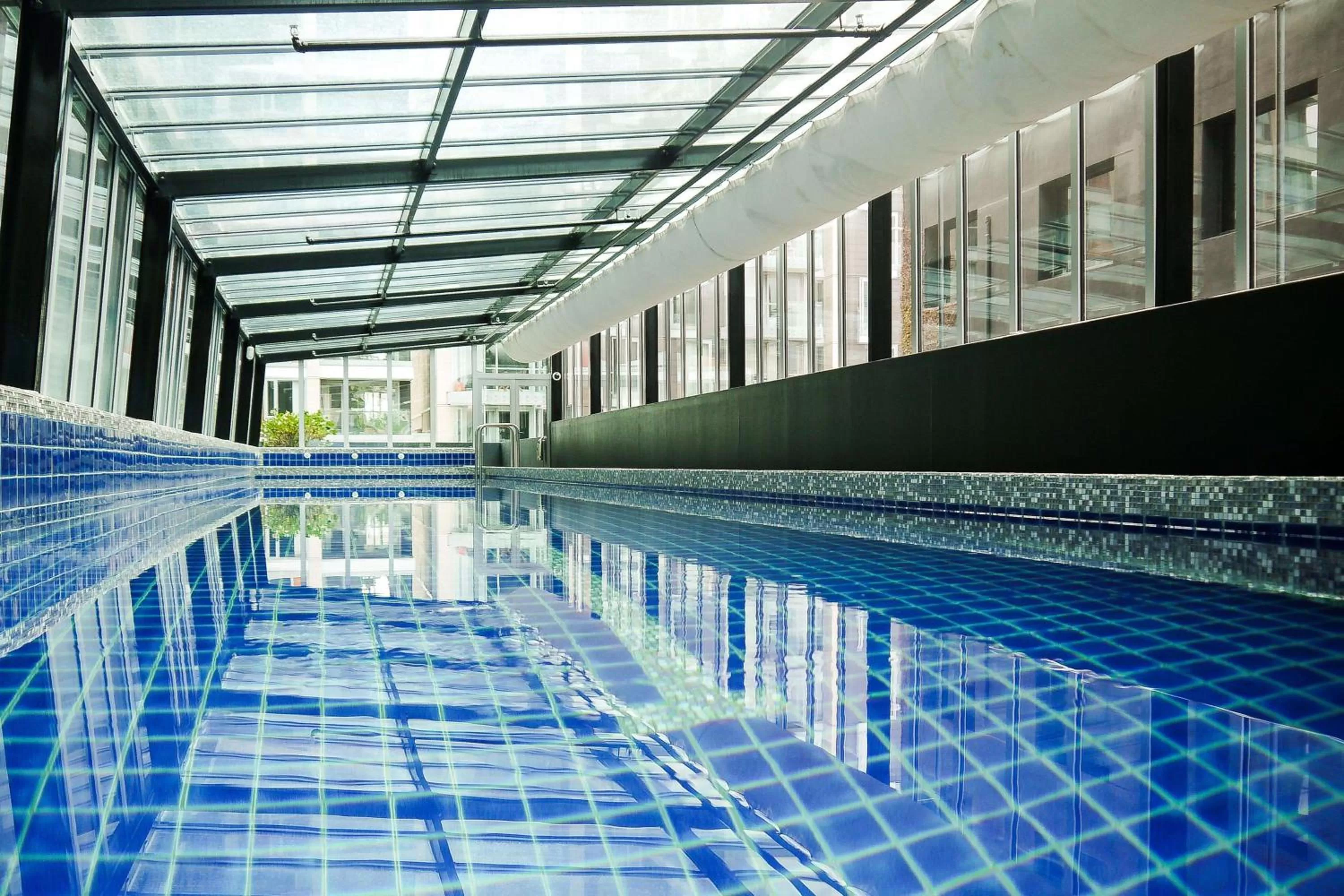 Pool view in QT Wellington