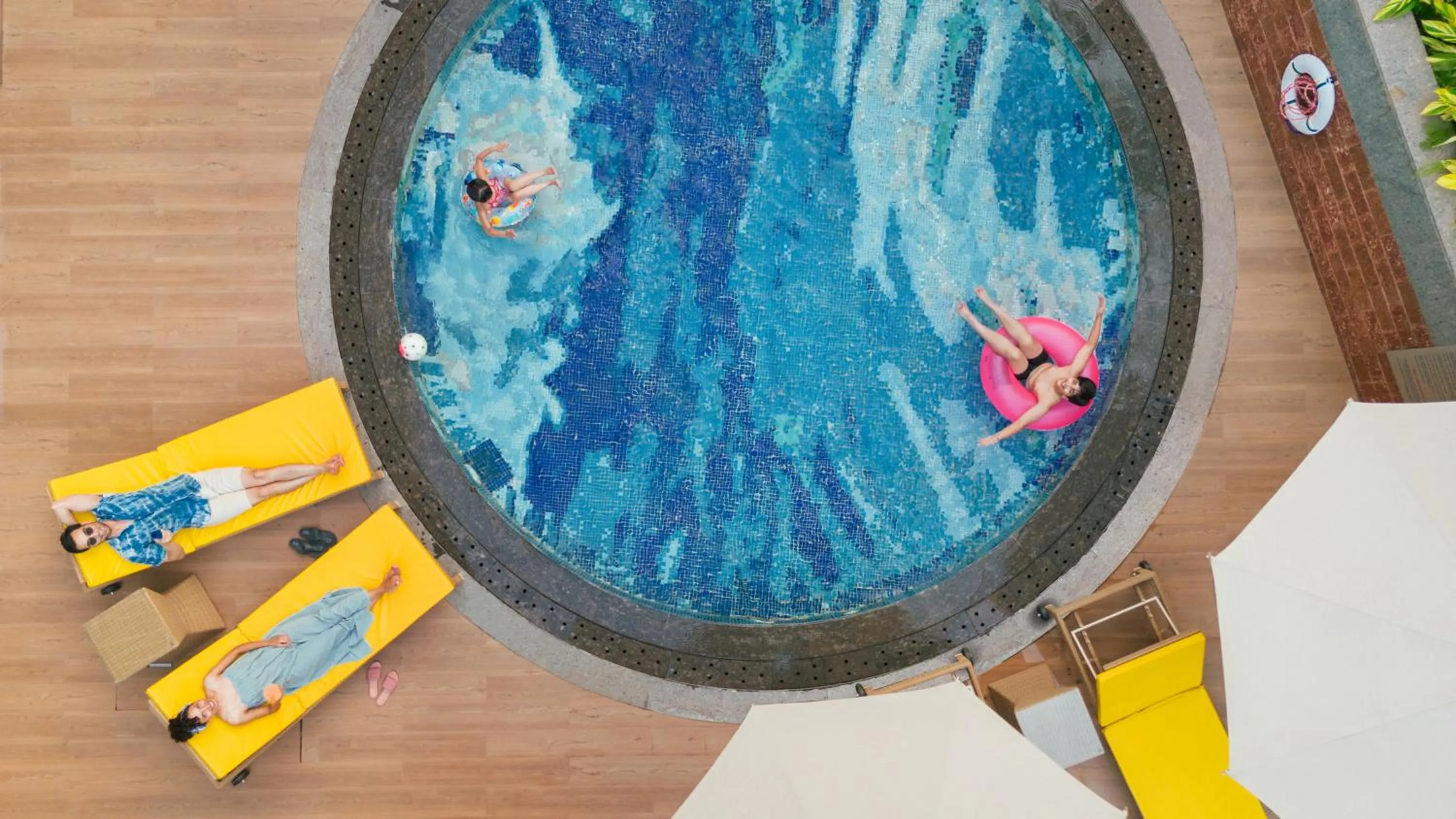 Swimming pool in ibis Styles Goa Vagator - An Accor Brand