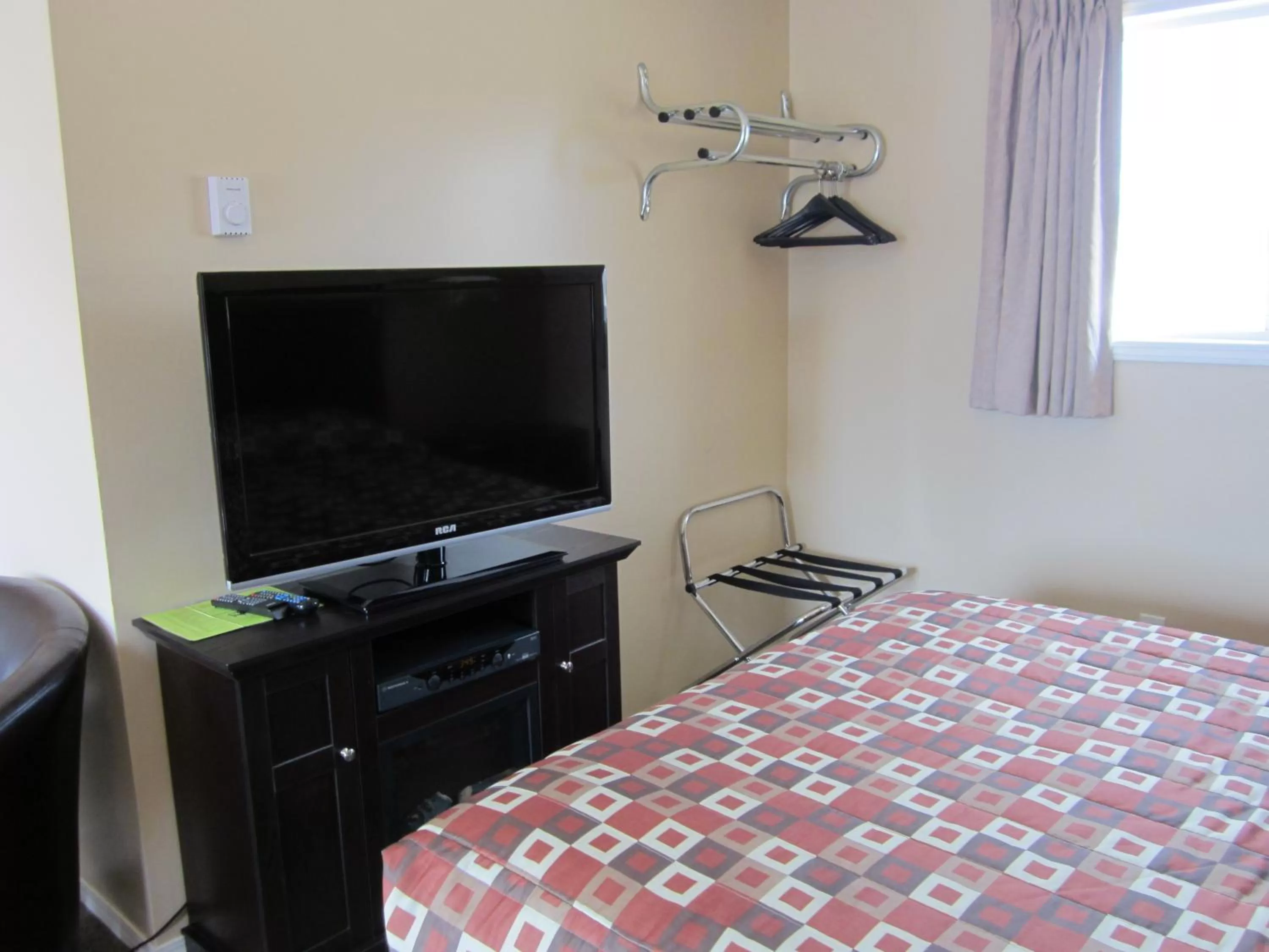 Bed in Monte Carlo Motel