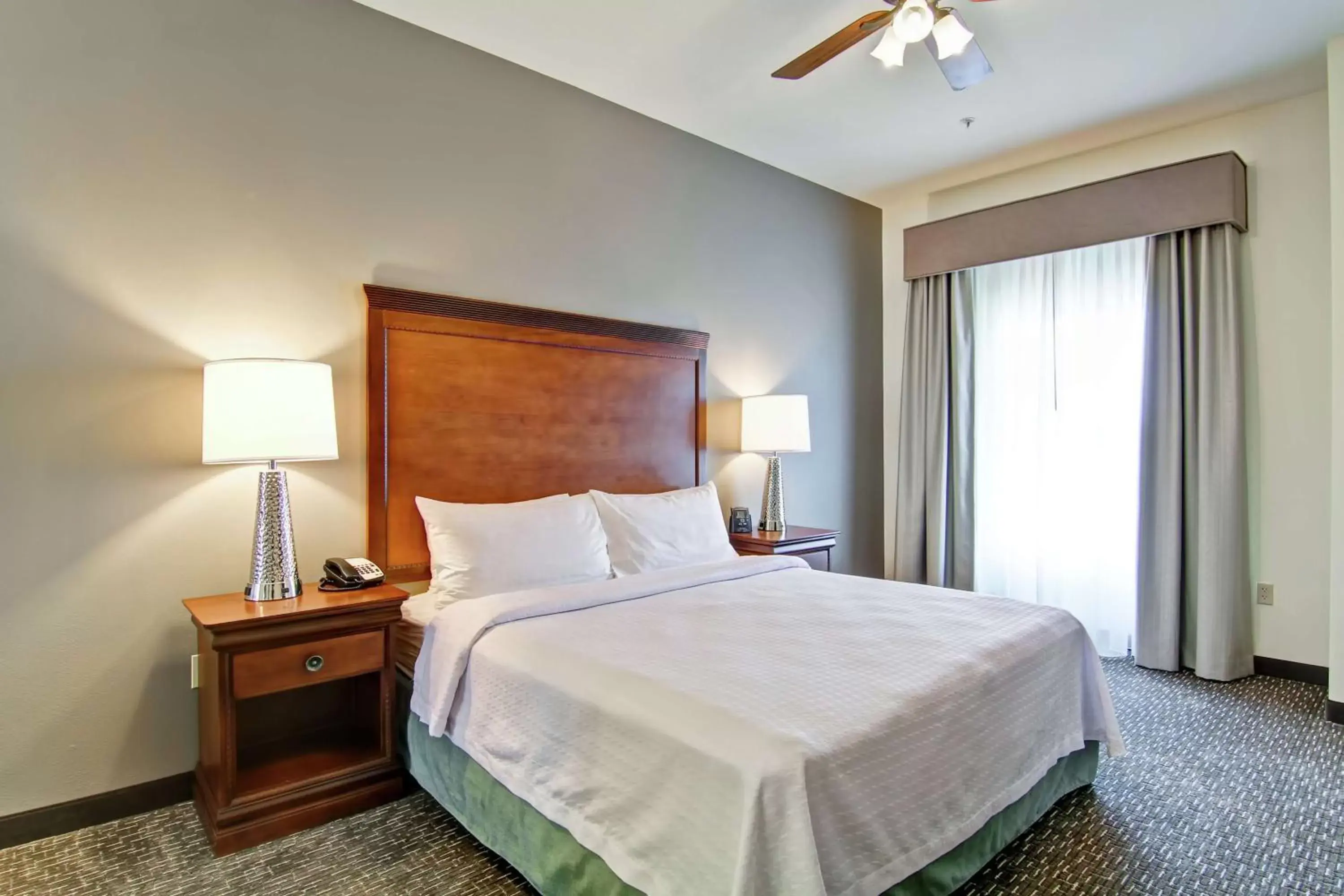 Bed in Homewood Suites by Hilton Oklahoma City-West