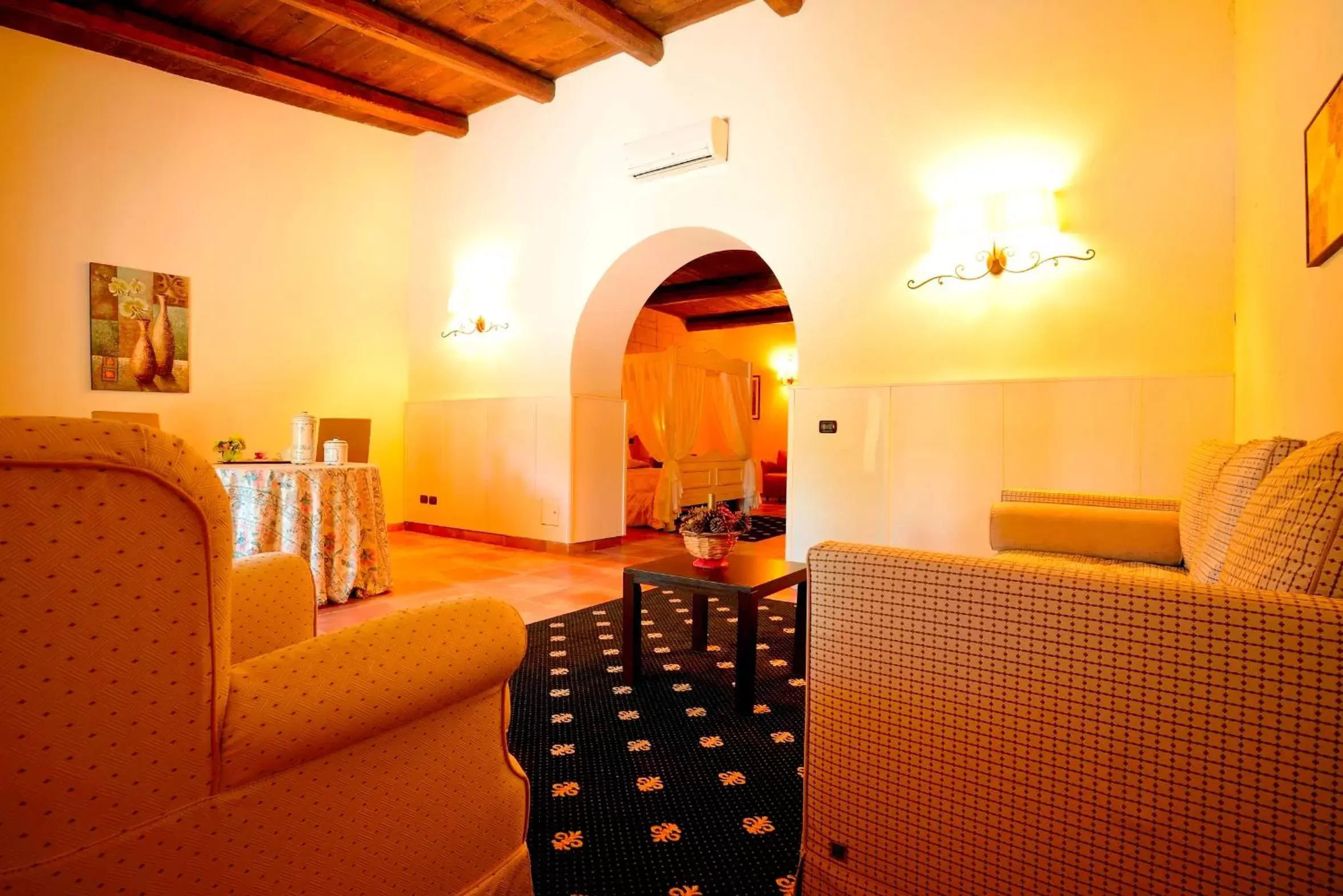 Decorative detail, Seating Area in Hotel Tenuta San Francesco