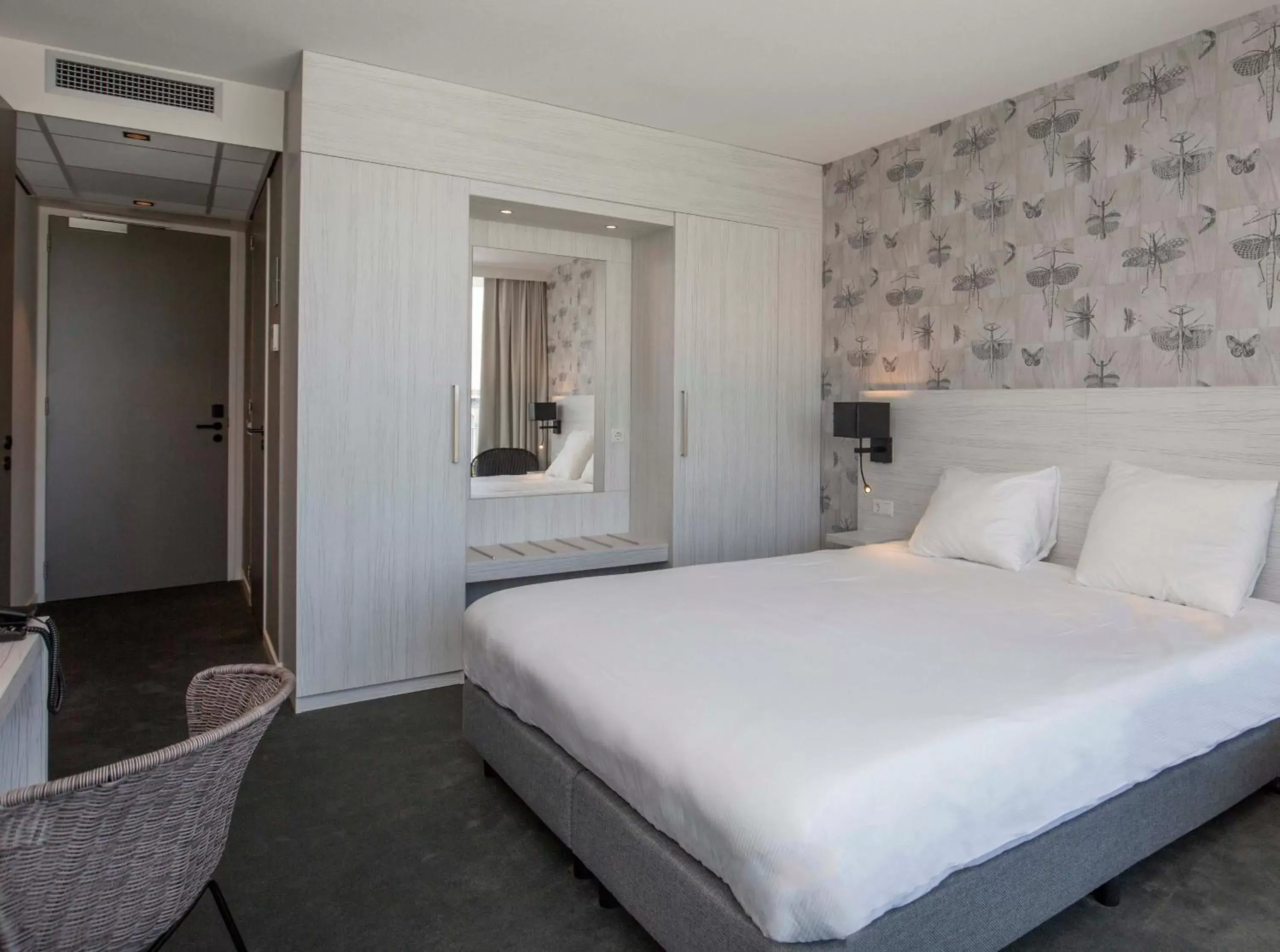 Bedroom, Bed in Fletcher Hotel-Restaurant Het Veerse Meer