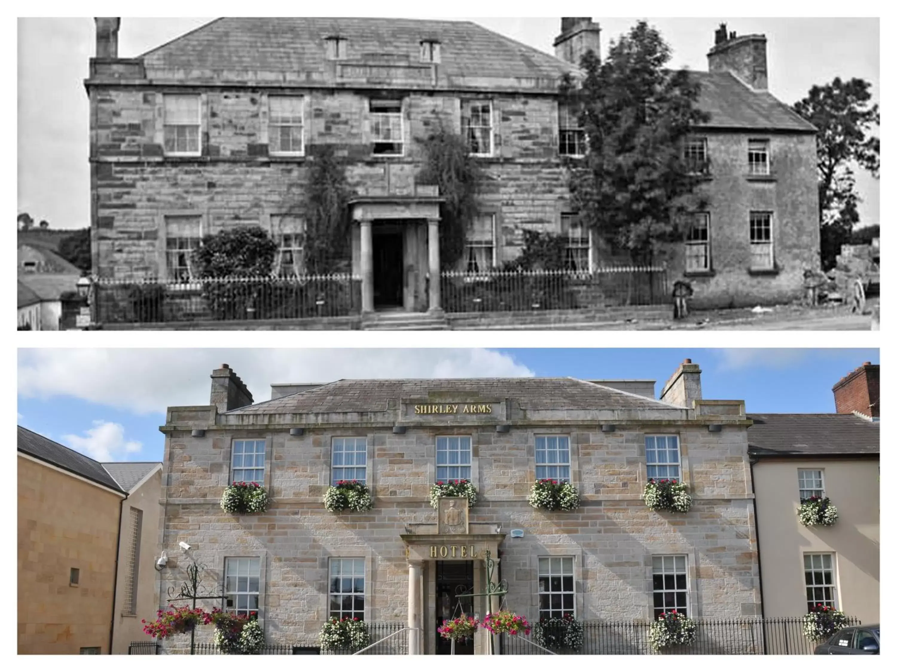 Facade/entrance, Property Building in The Shirley Arms Hotel