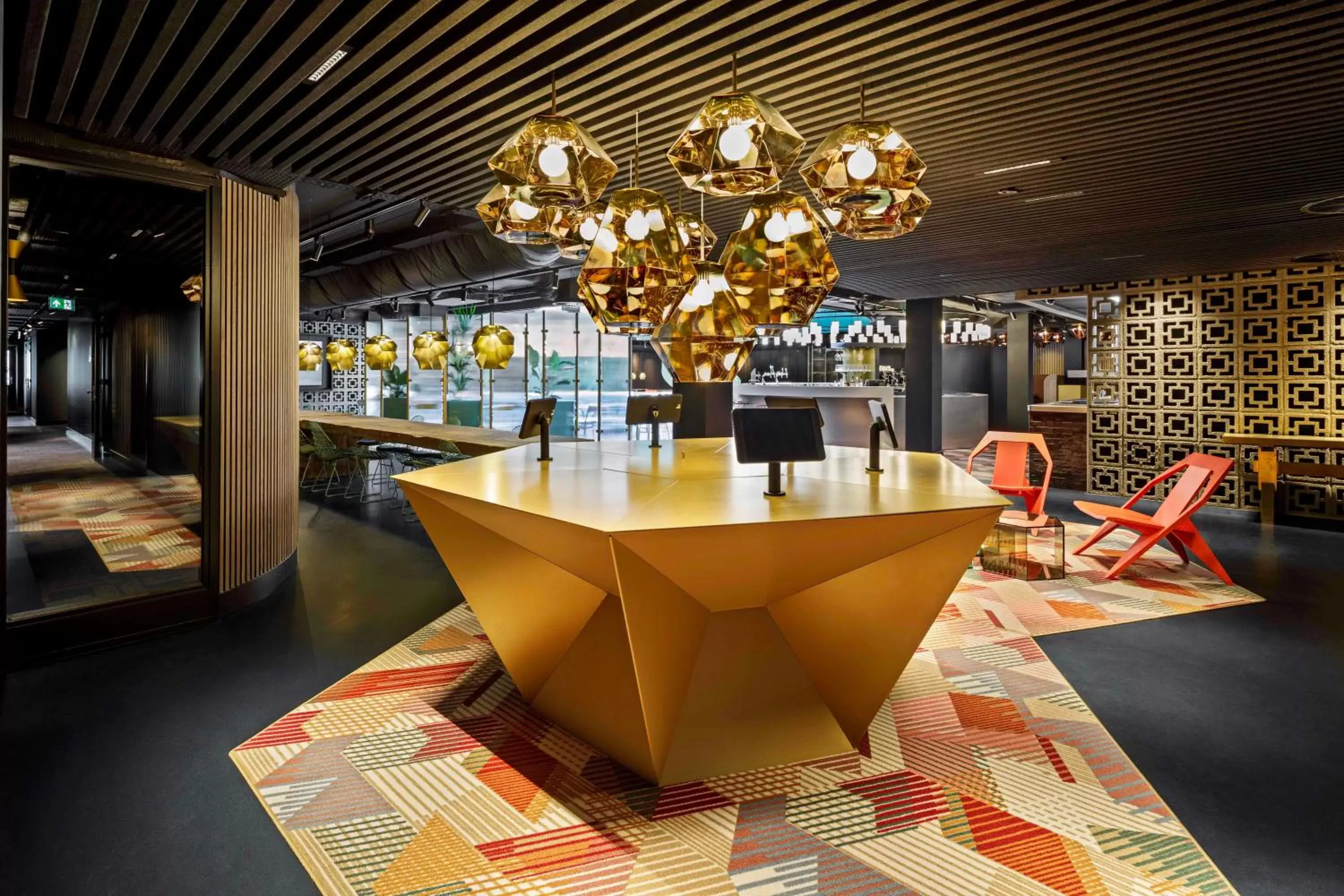 Lobby or reception, Restaurant/Places to Eat in The Florian Amsterdam Airport