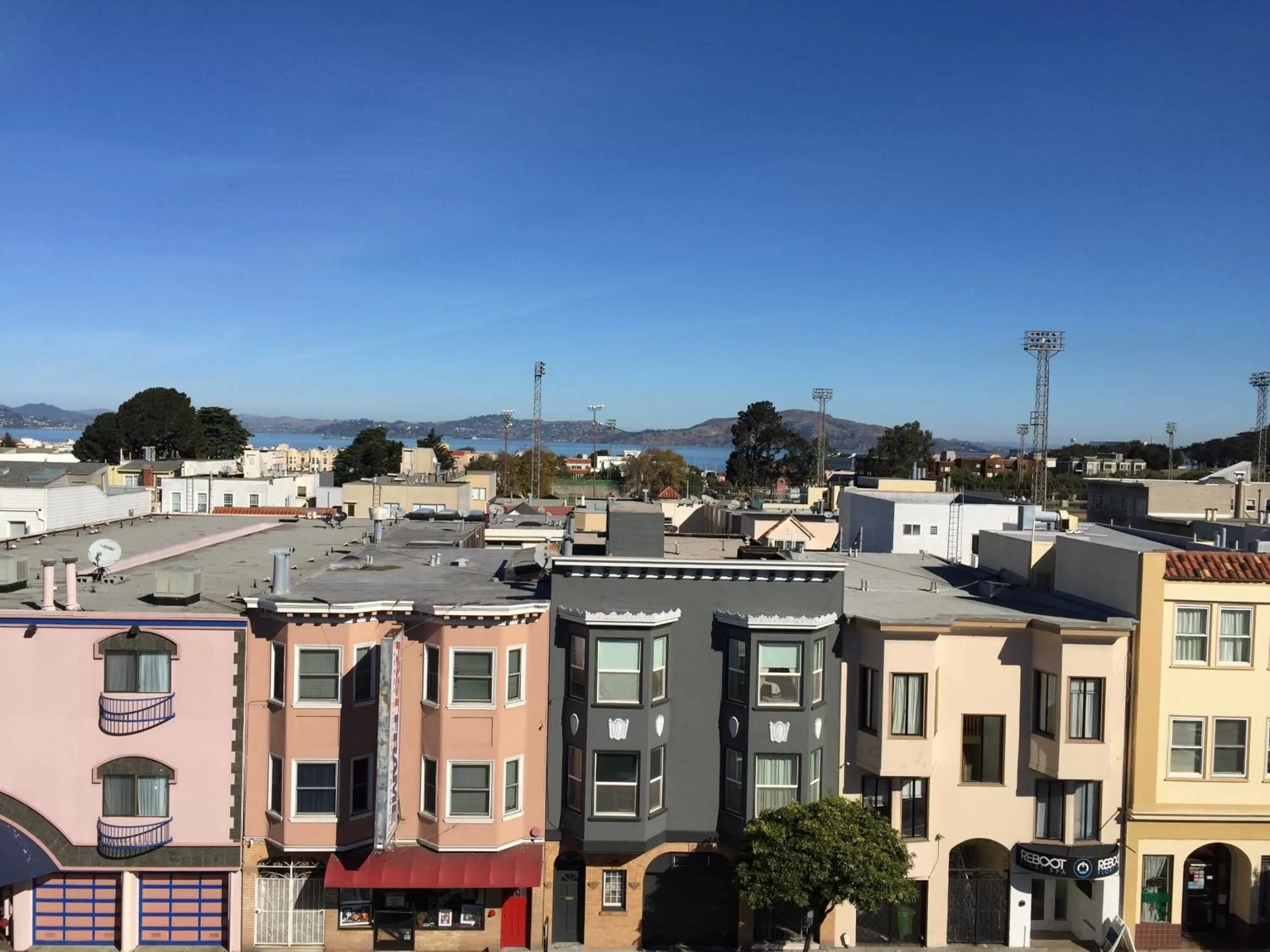 City view in Coventry Motor Inn