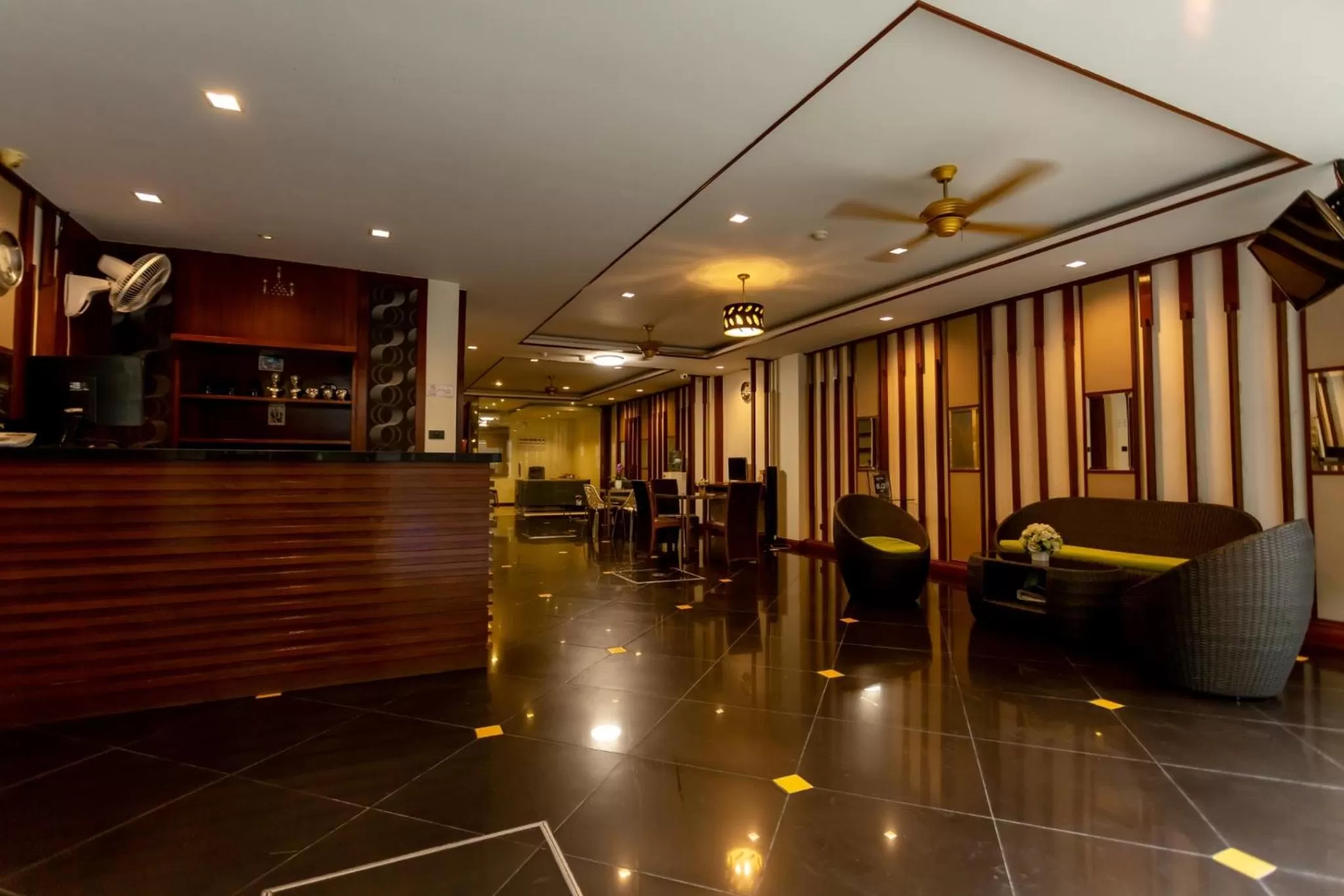 Lobby or reception in Honey Boutique Hotel