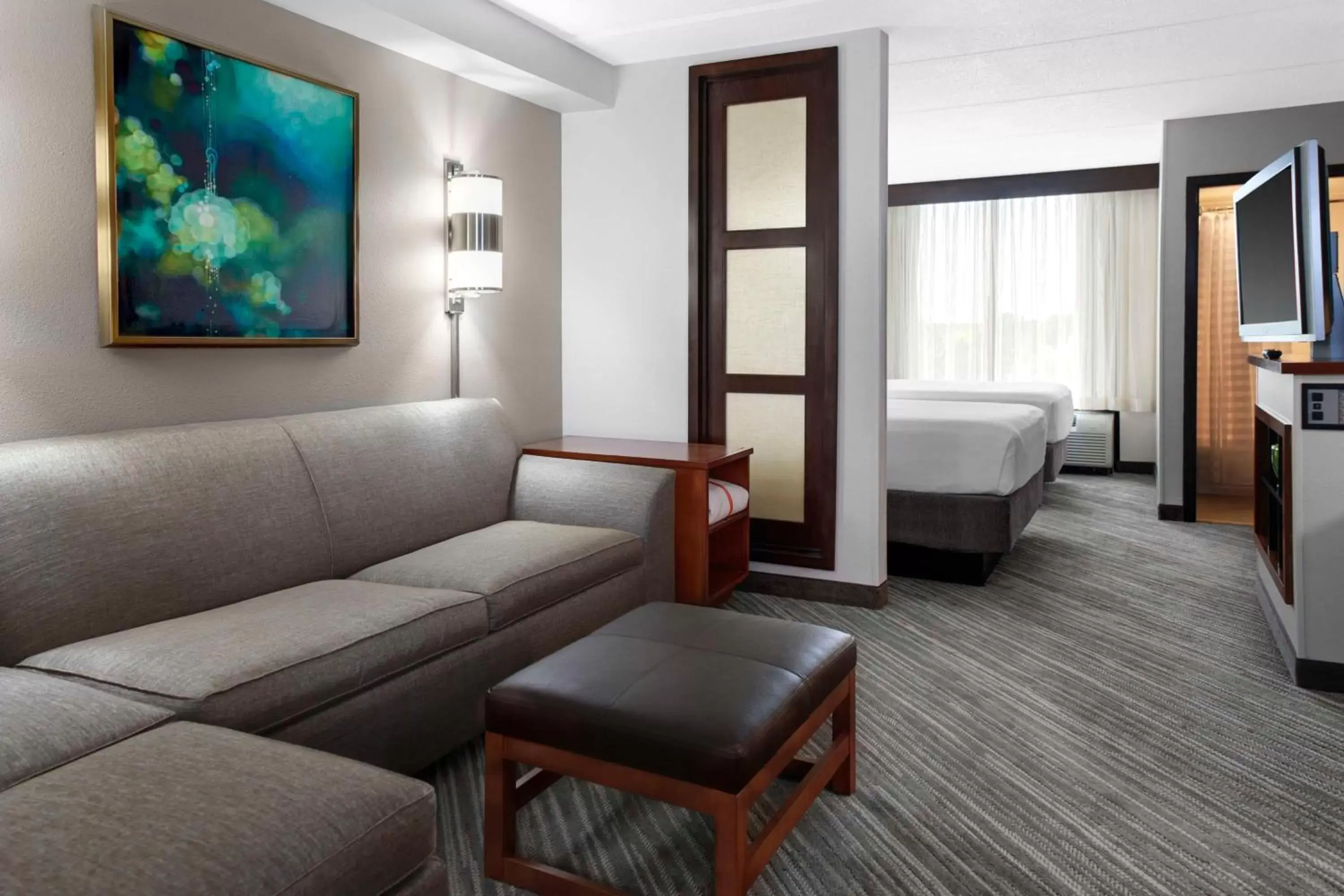 Bedroom, Seating Area in Hyatt Place Mystic