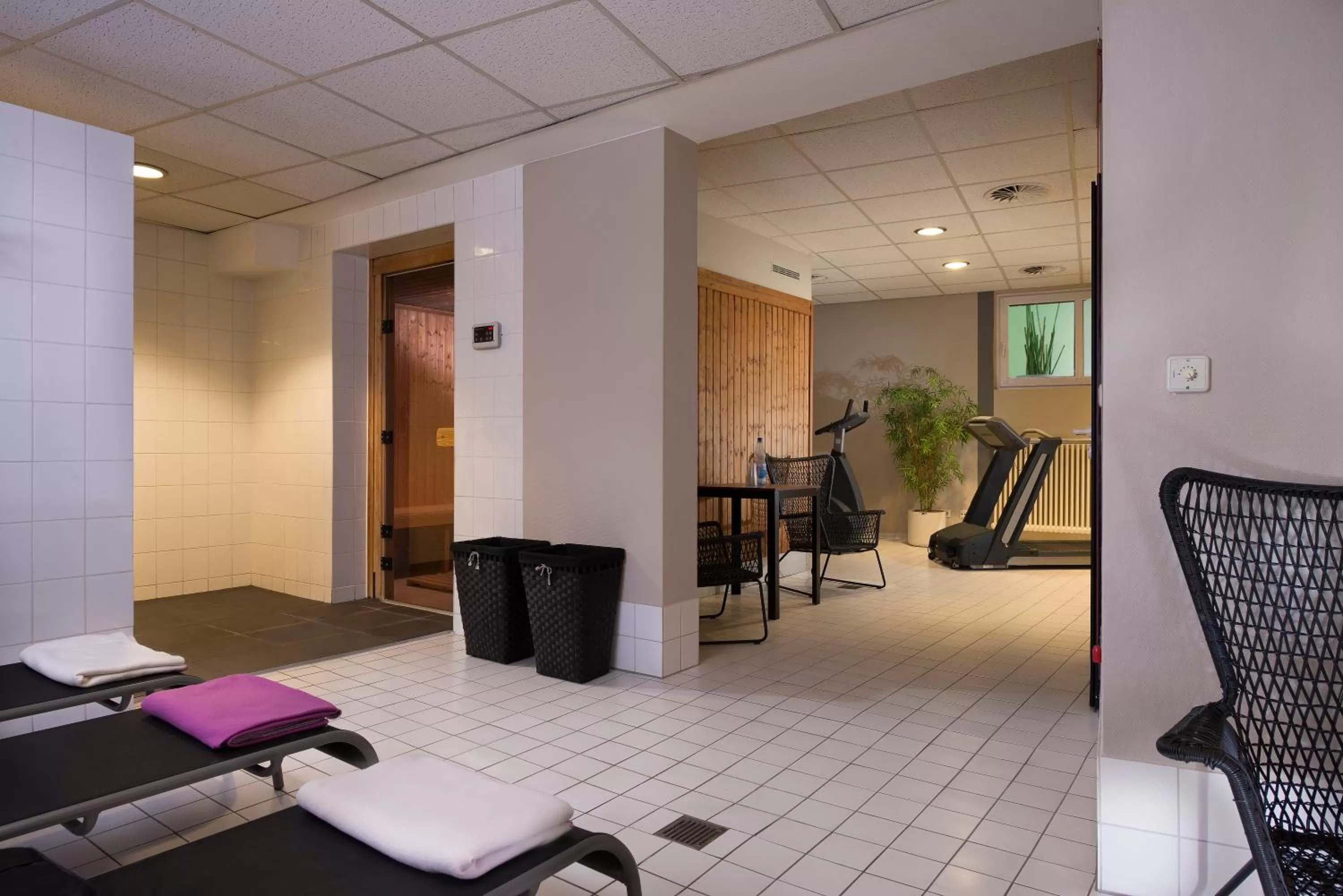 Sauna in Wyndham Garden Potsdam