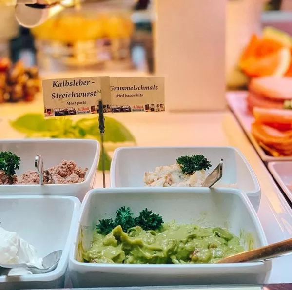 Buffet breakfast in Hotel Alexandra