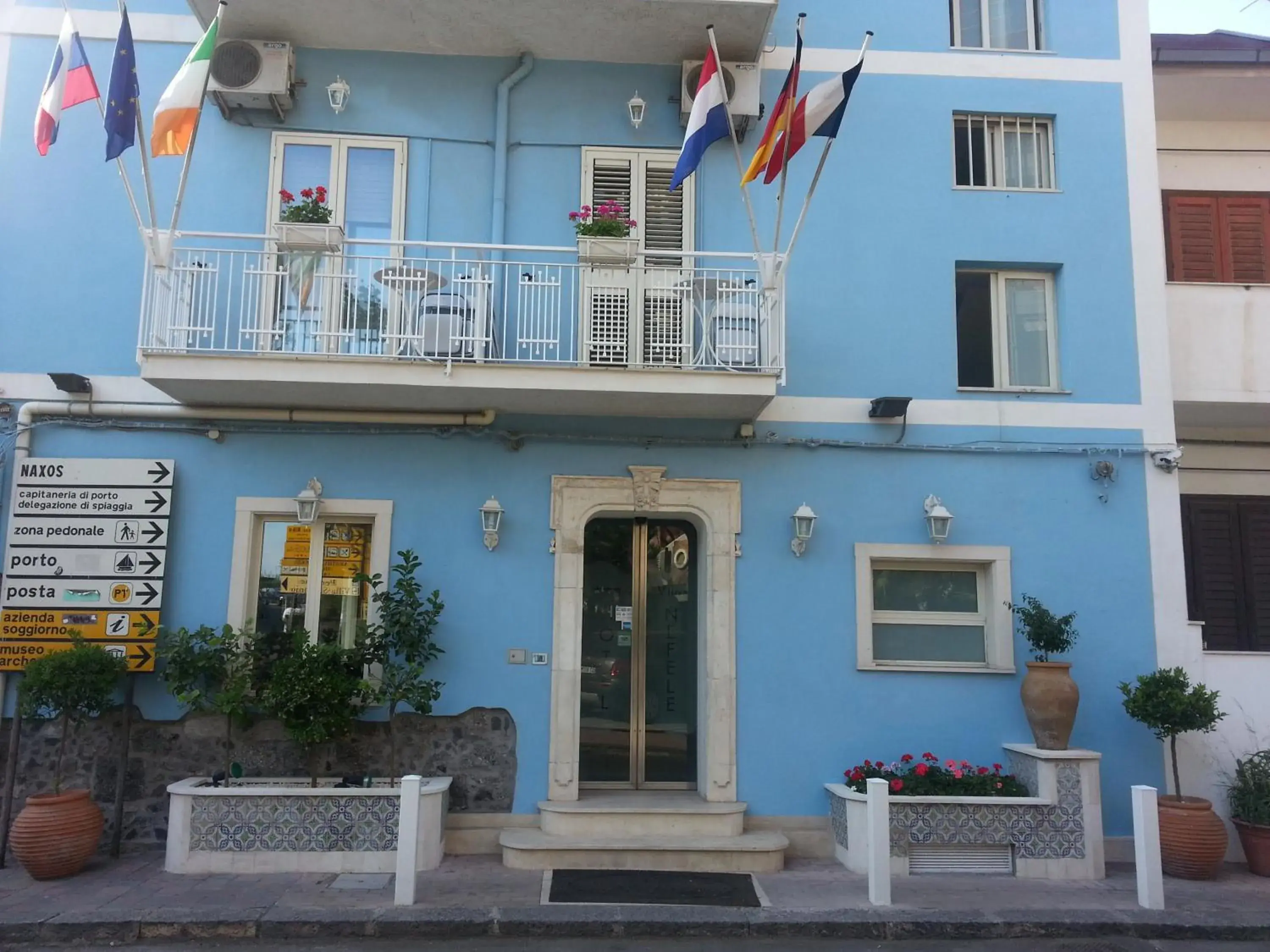 Facade/entrance, Property Building in Hotel Villa Nefele