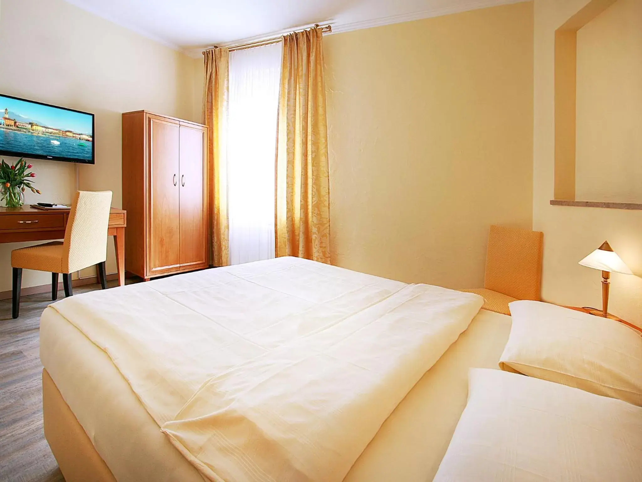 Bed in Hotel Garni Golf