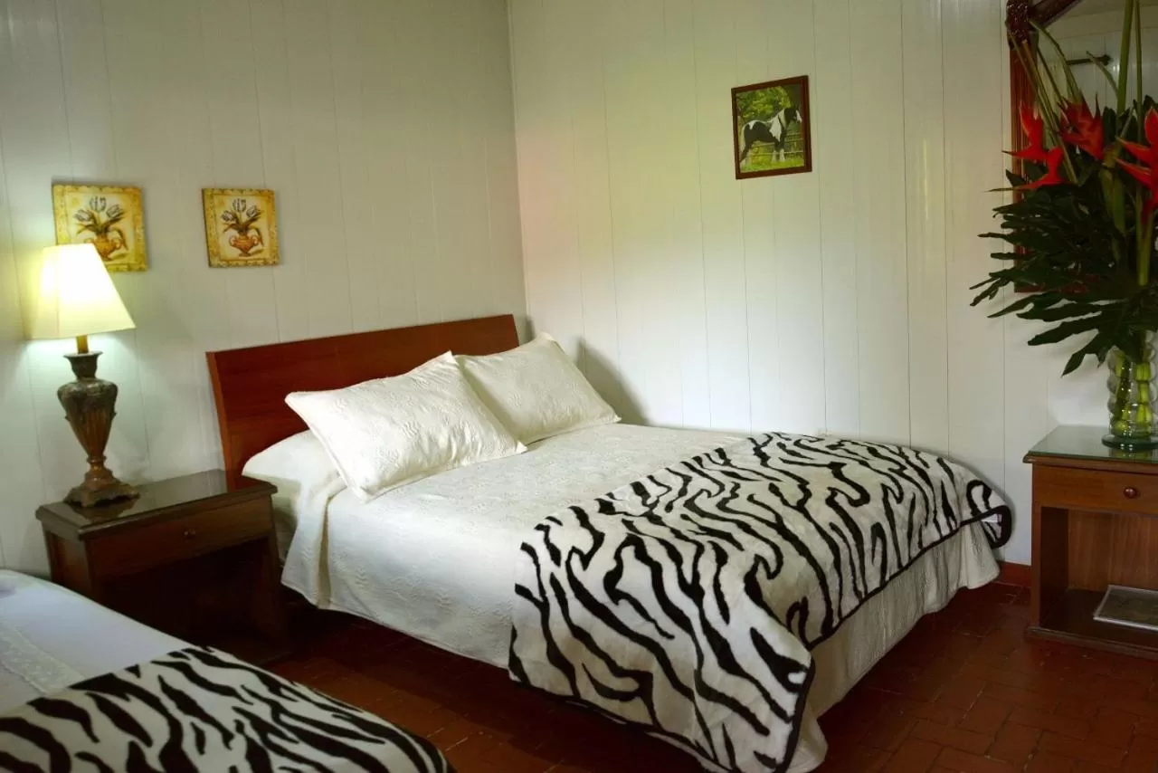 Bed in Cabañas Las Bifloras