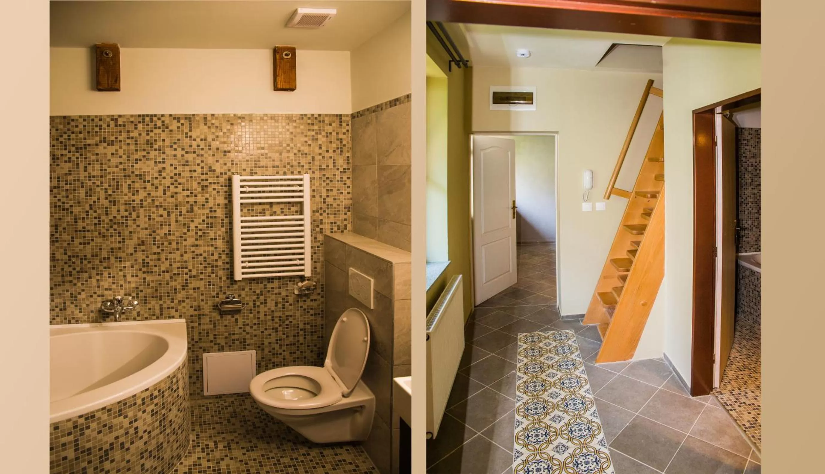 Bathroom in Dům U pikové desítky