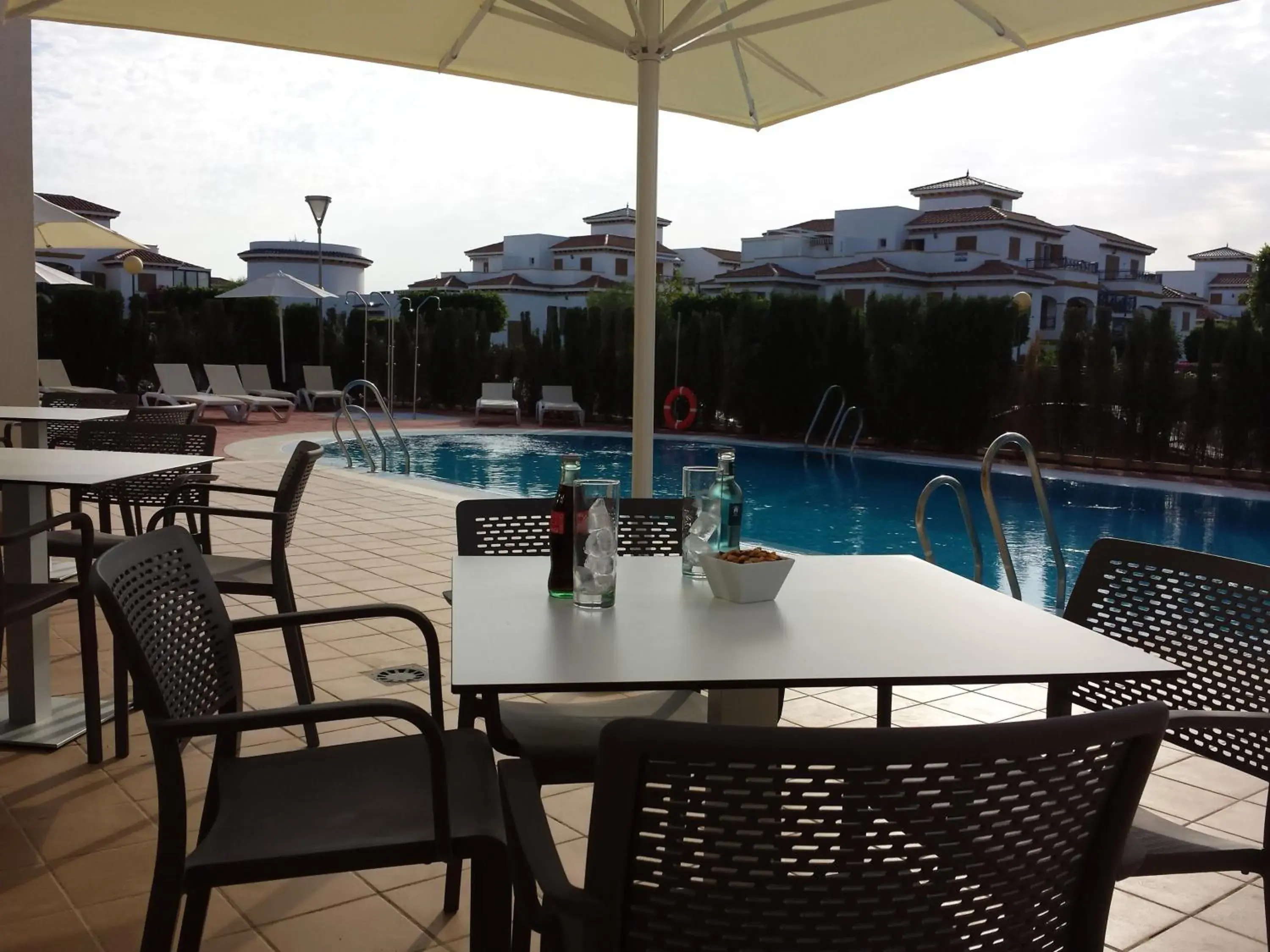 Balcony/Terrace, Swimming Pool in Hotel Adaria Vera