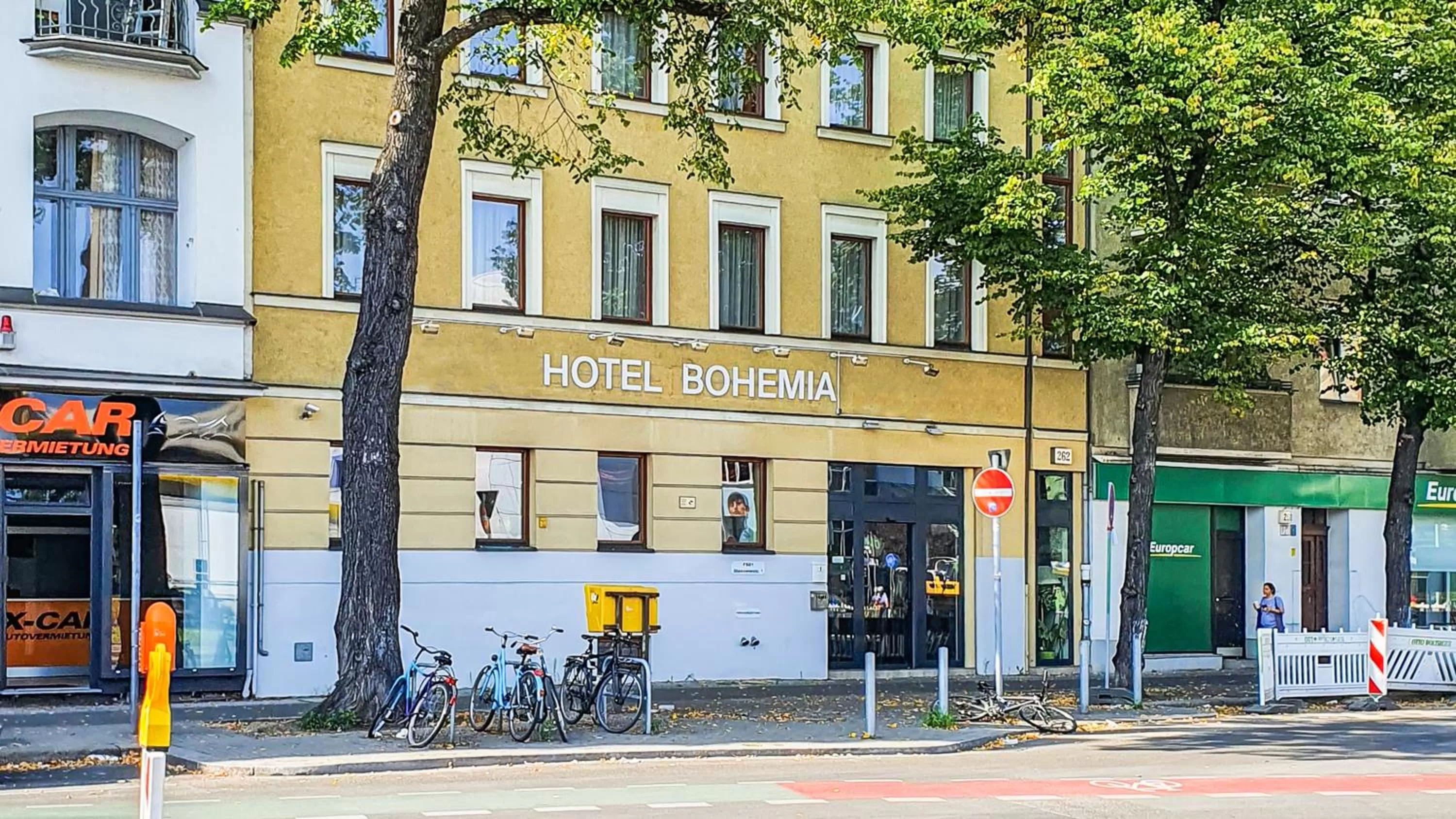 Facade/entrance in Hotel Bohemia