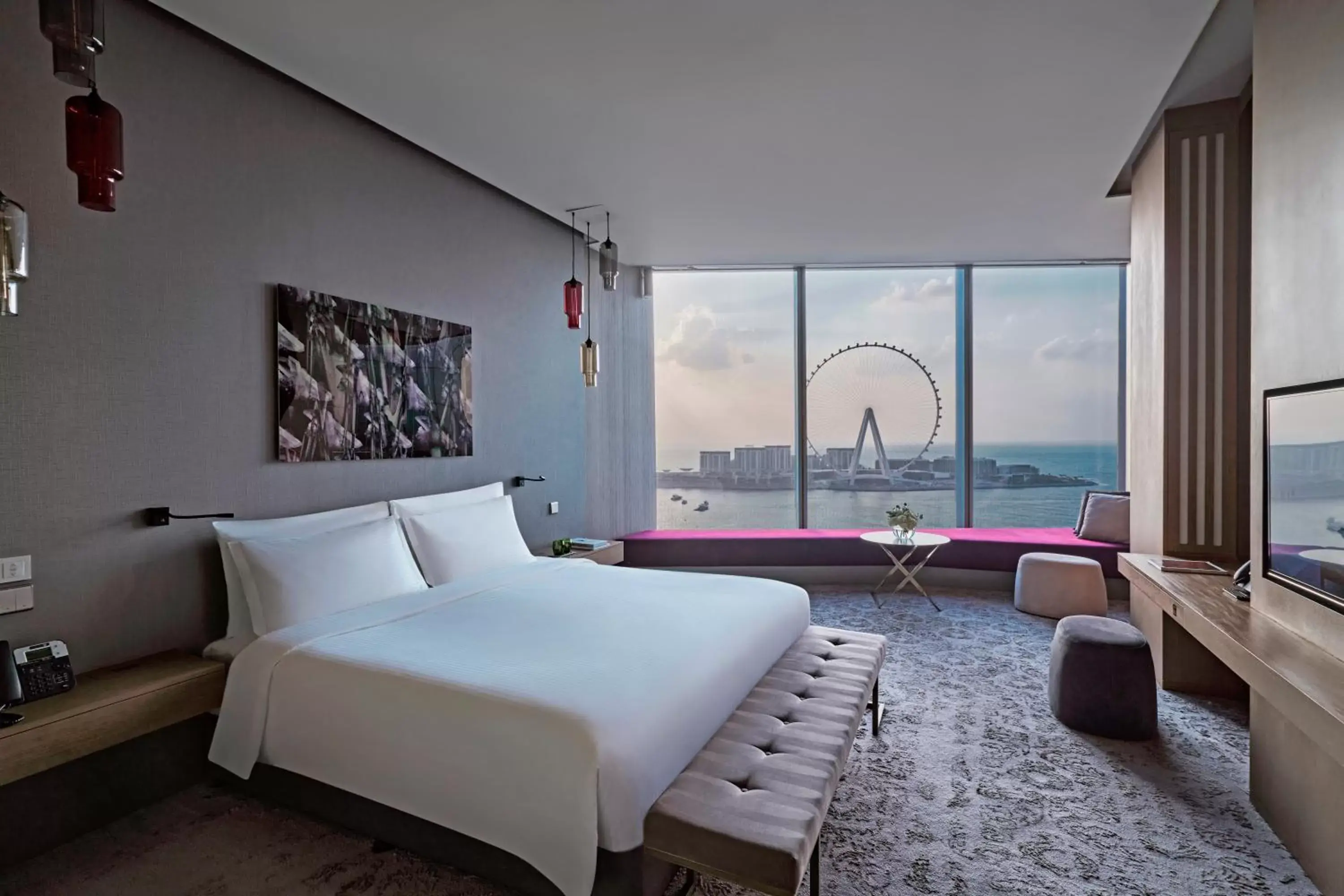 Bed in Rixos Premium Dubai JBR