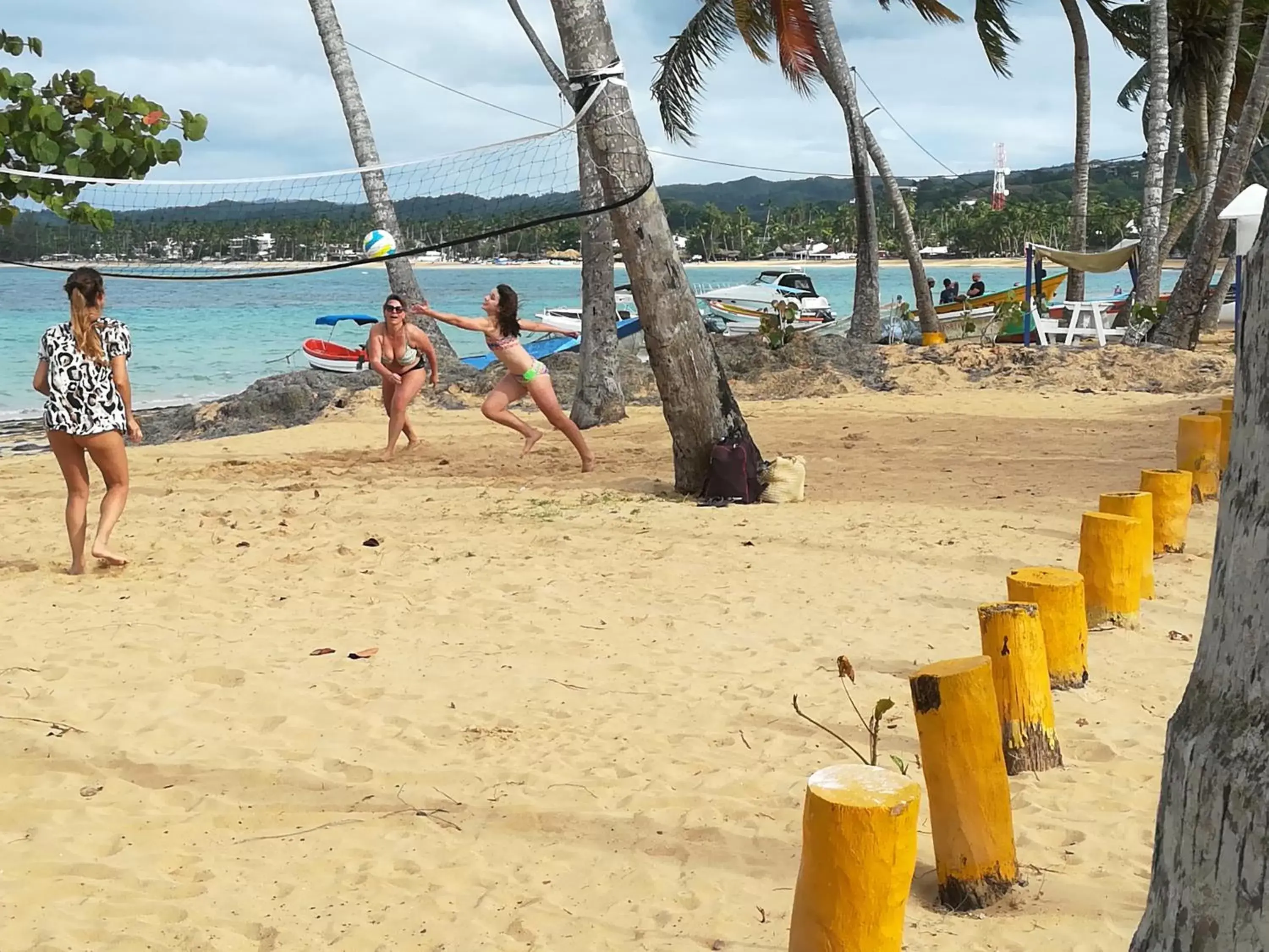 People, Beach in Costarena Beach Hotel