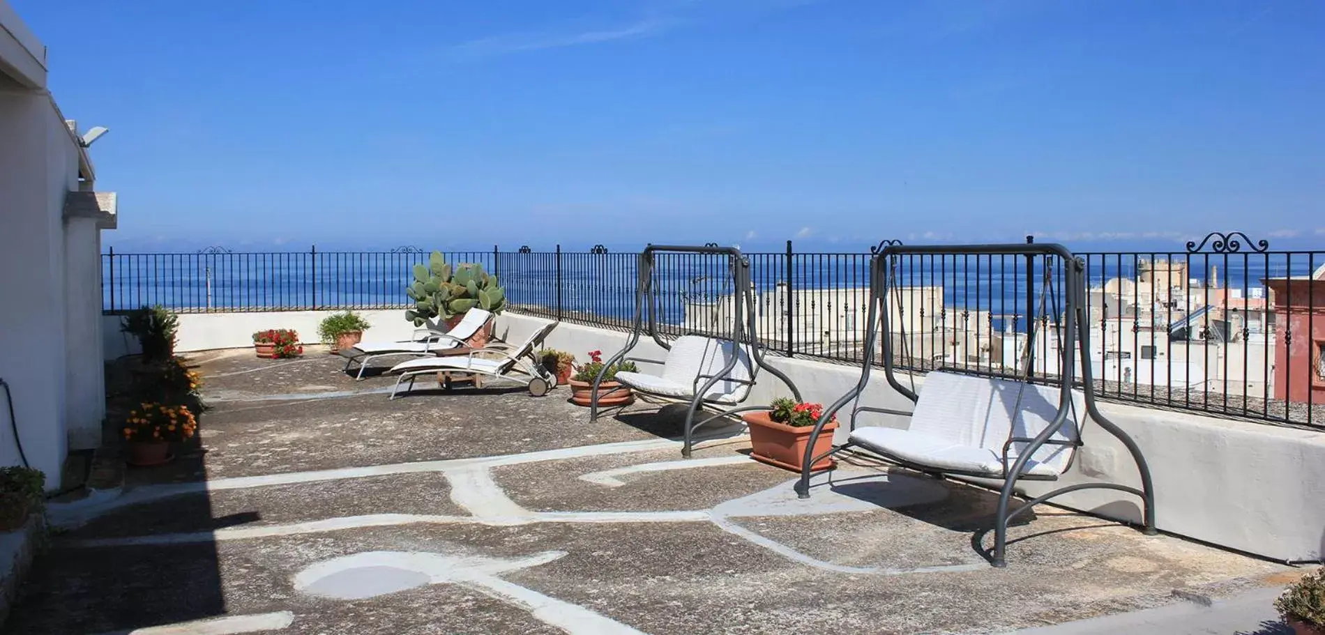 Balcony/Terrace in B&B Palazzo Senape De Pace