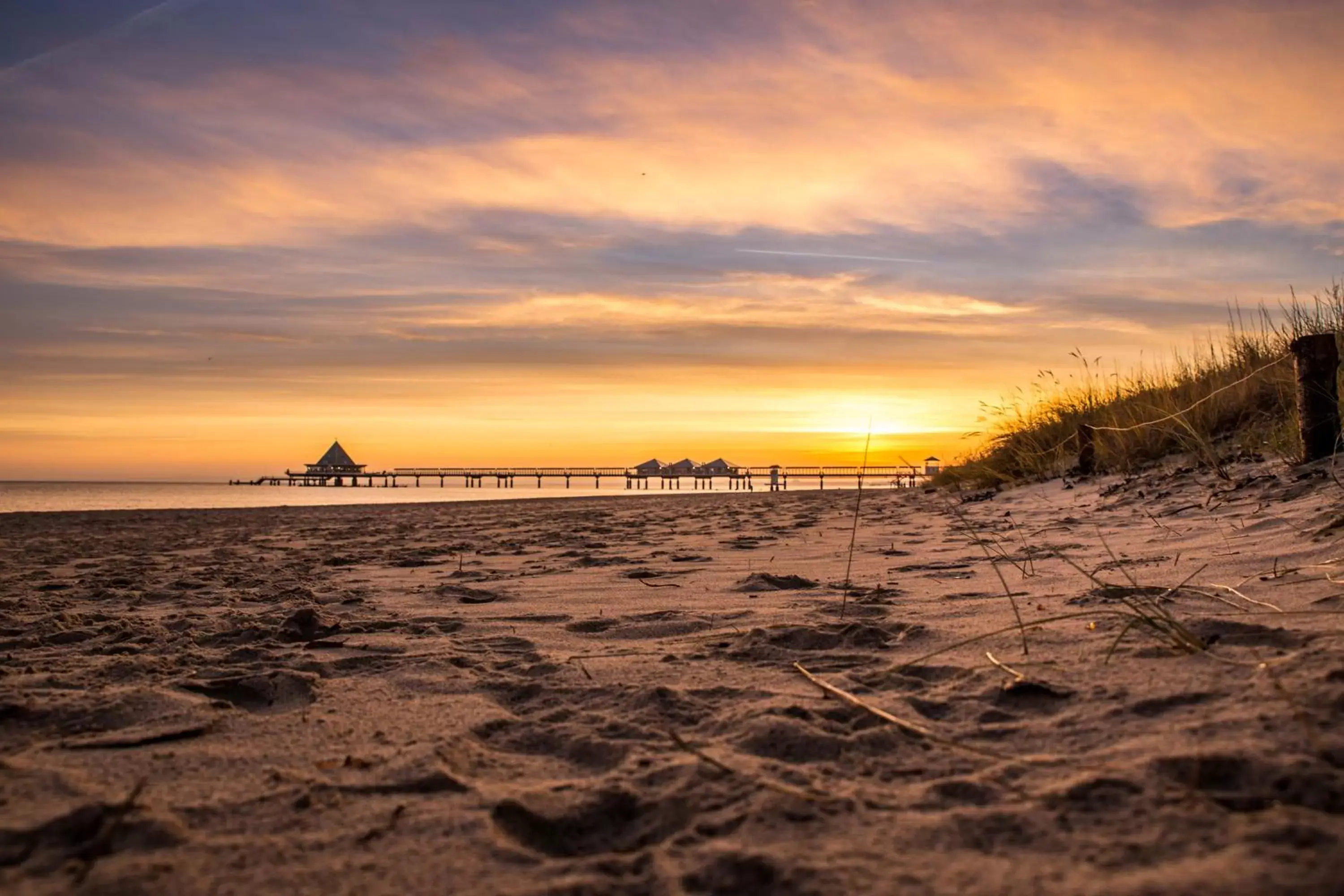 Beach, Sunrise/Sunset in Hotel Villa Seeschlößchen