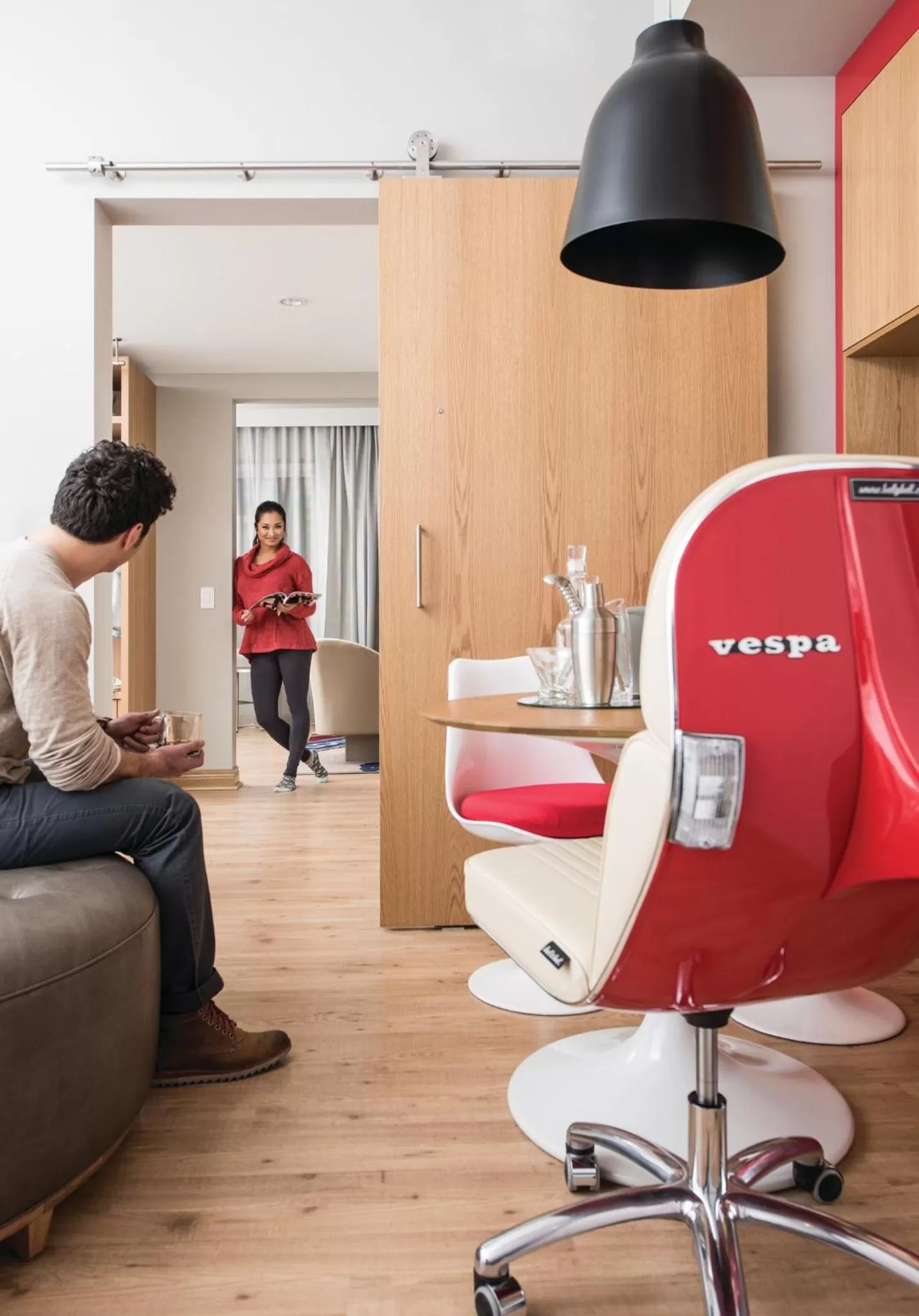 Bedroom in Virgin Hotels Chicago