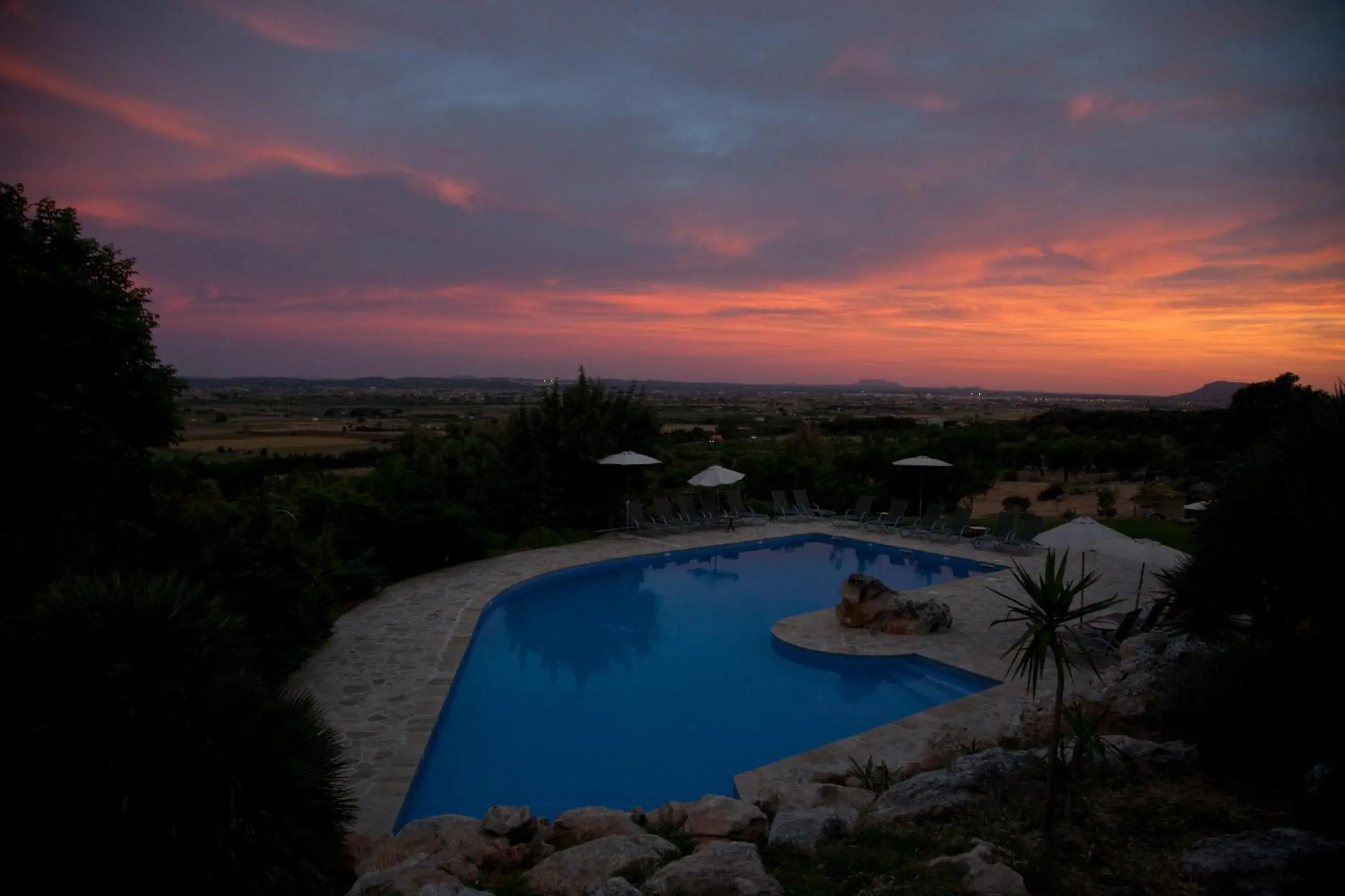 Swimming pool, Pool View in Agroturismo Son Siurana