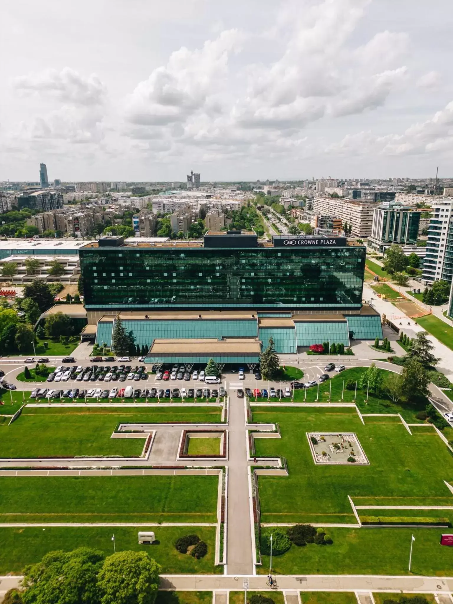 Property building, Bird's-eye View in Crowne Plaza Belgrade, an IHG Hotel