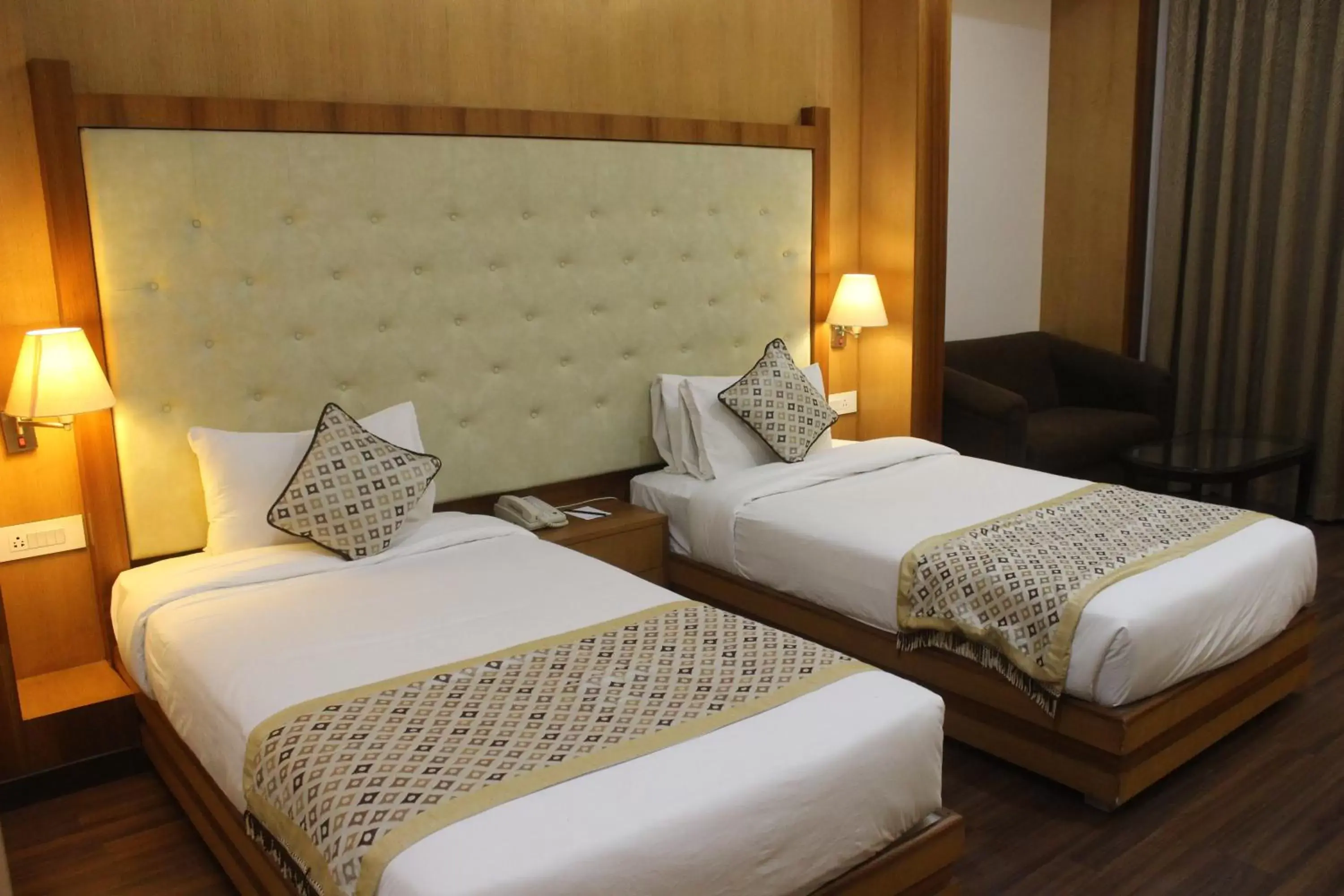 Bed in Ramada by Wyndham Varanasi Katesar