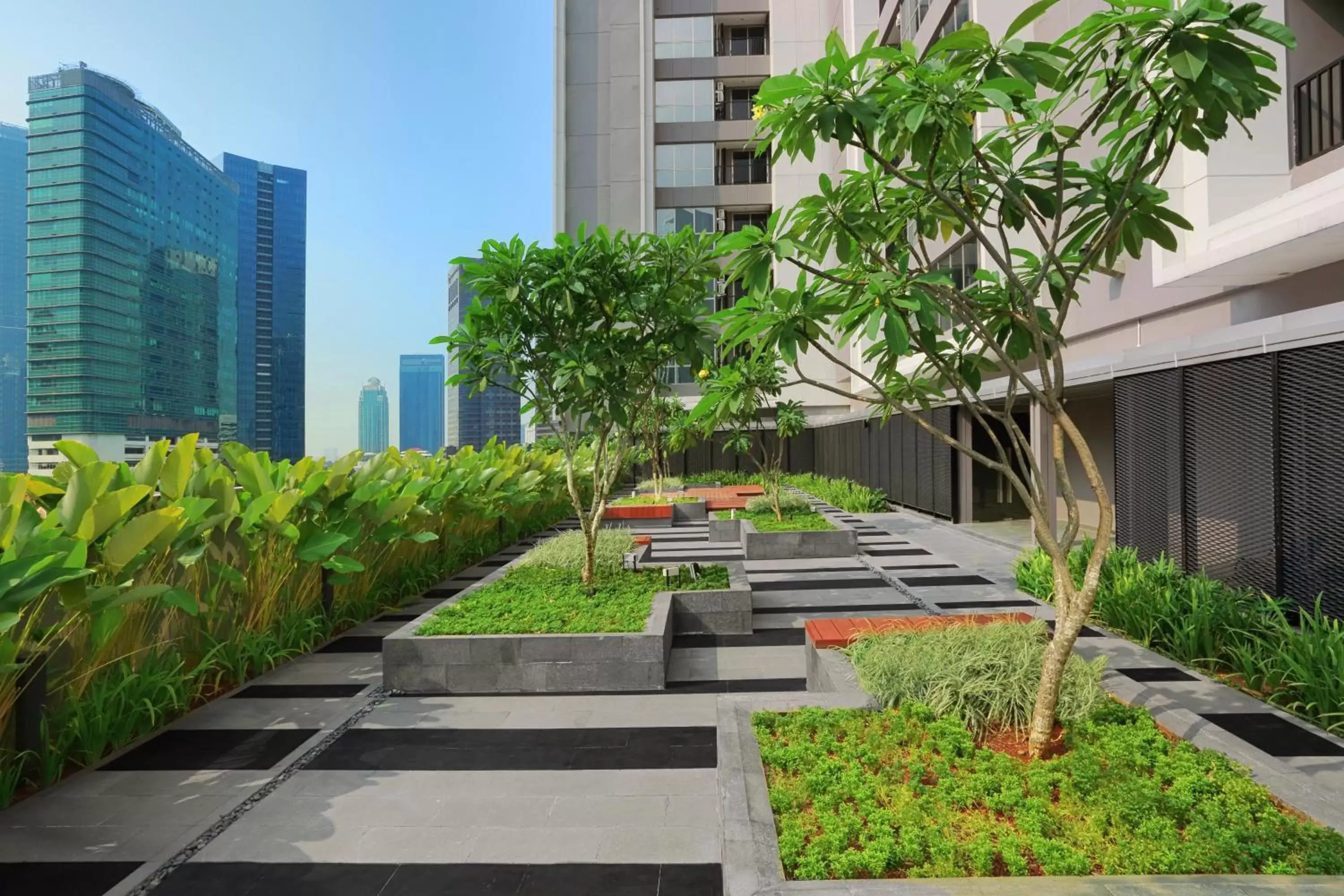 Property building in Citadines Sudirman Jakarta Property building in Citadines Sudirman Jakarta