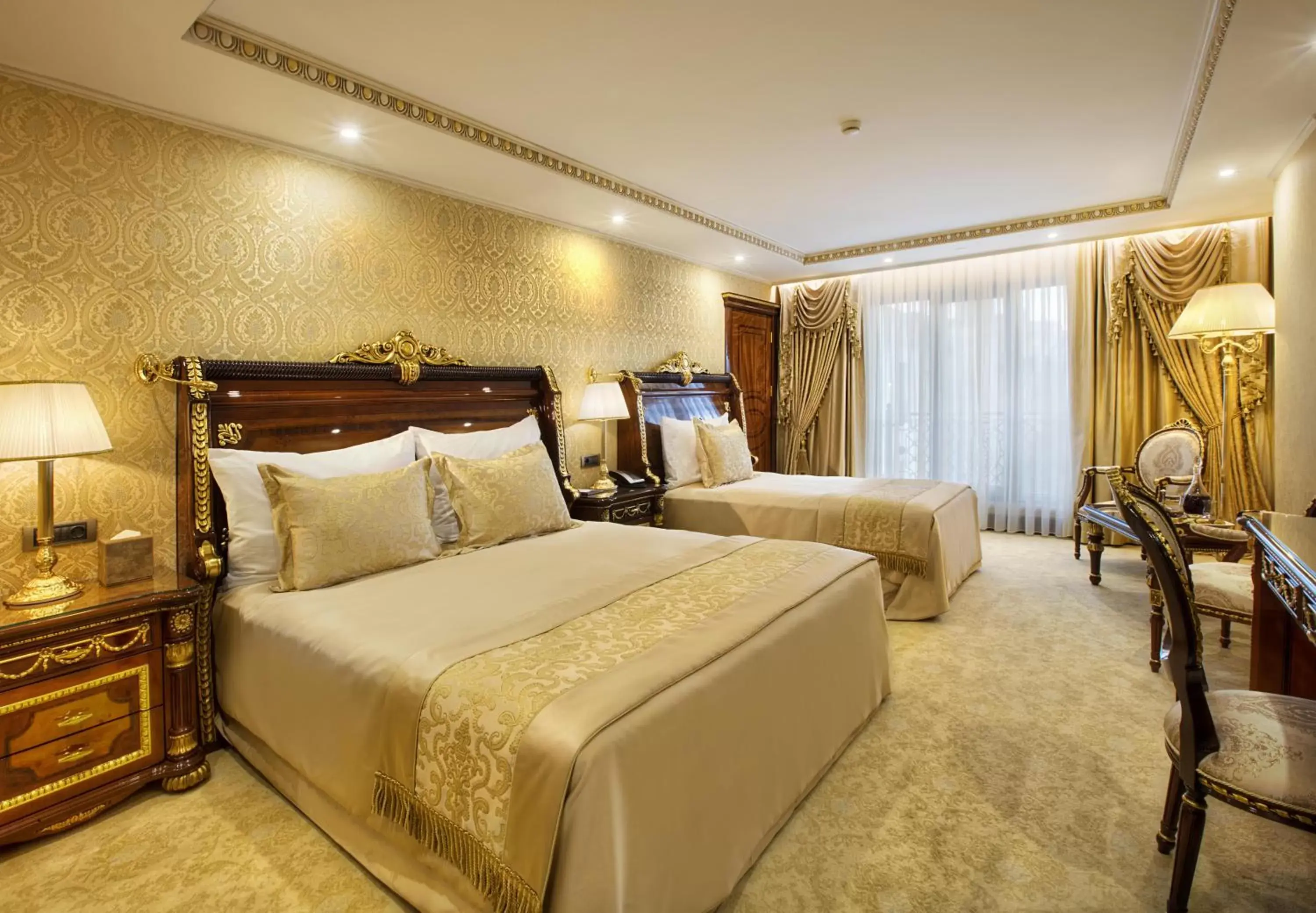 Bedroom, Bed in Ottoman's Life Hotel Deluxe