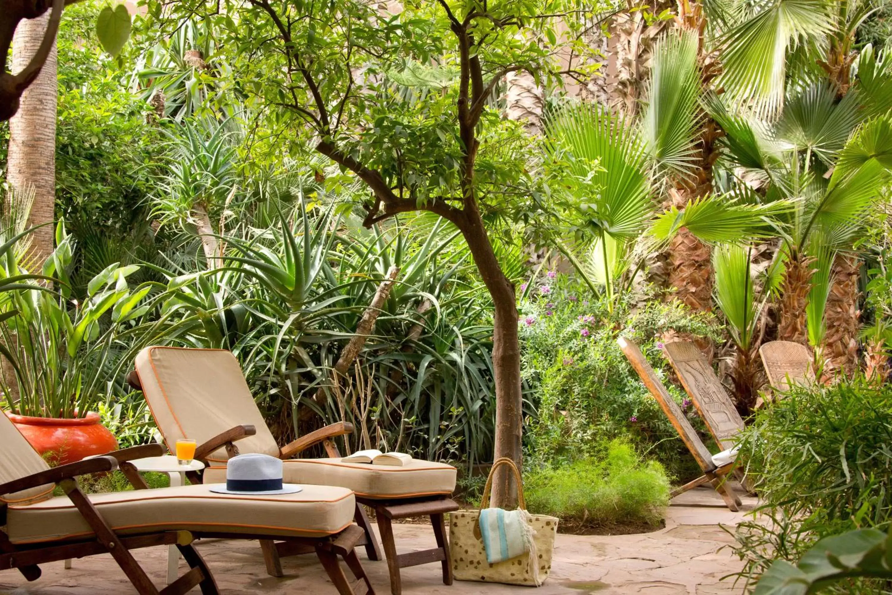 Patio in Les Jardins De La Médina