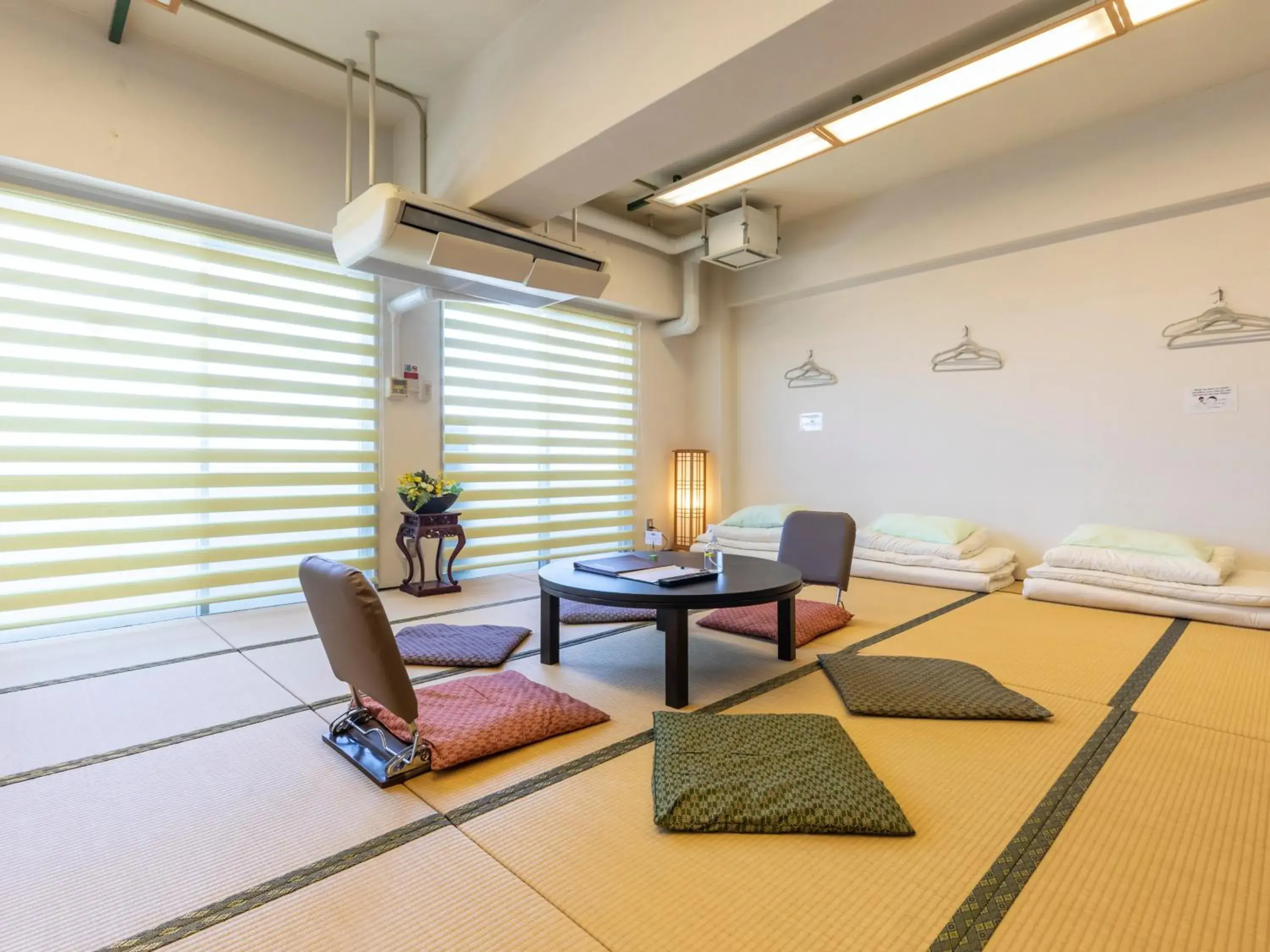 Seating Area in Omotenashi Hostel Miyajima