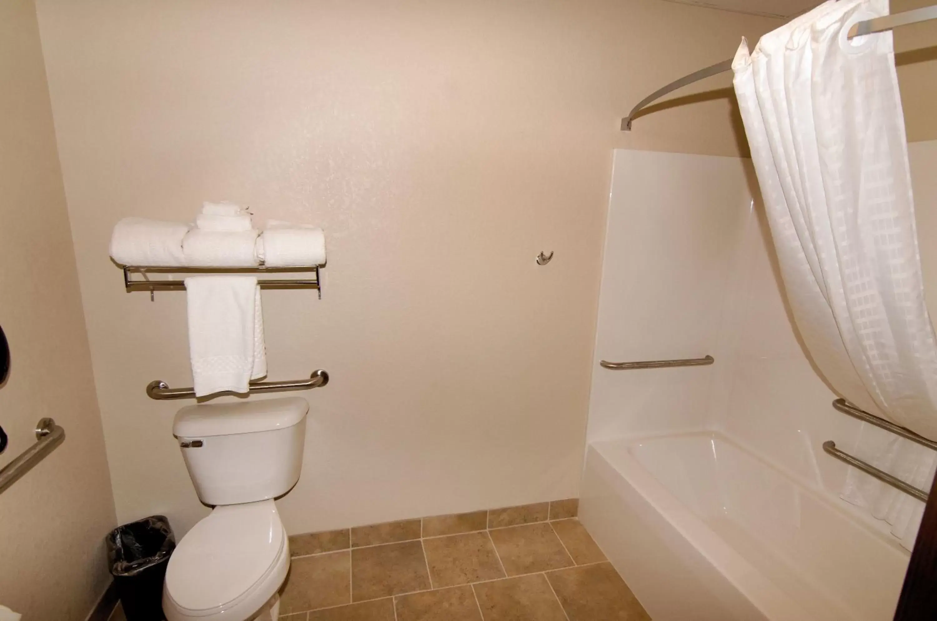 Bathroom in Cobblestone Inn & Suites - Denison | Oak Ridge