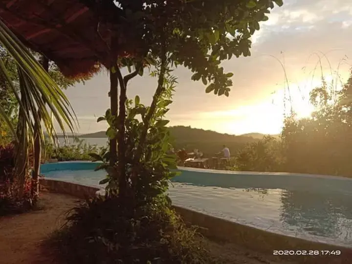 Swimming Pool in Sanctuaria Treehouses Busuanga